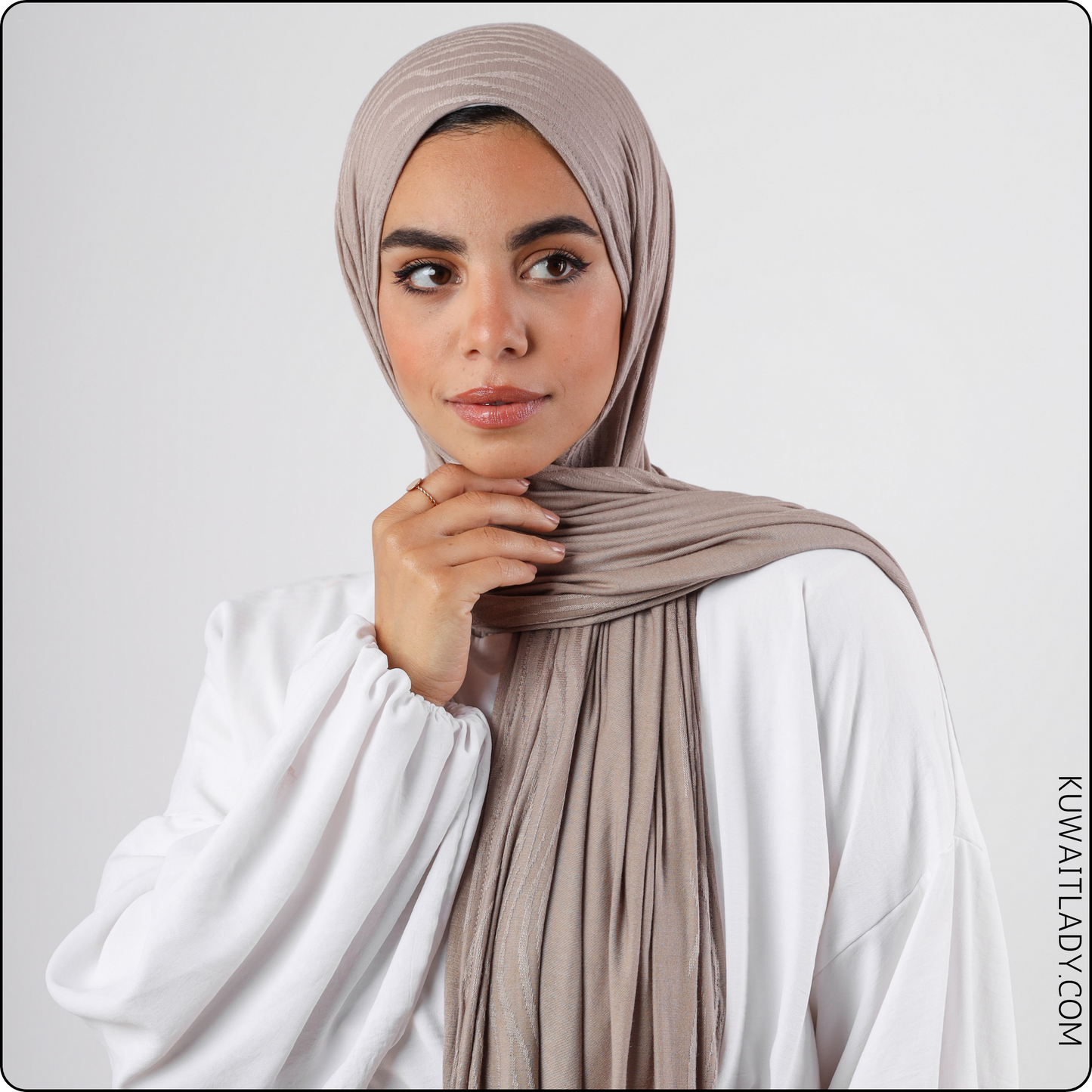 Cotton Wave Stretchy Scarf