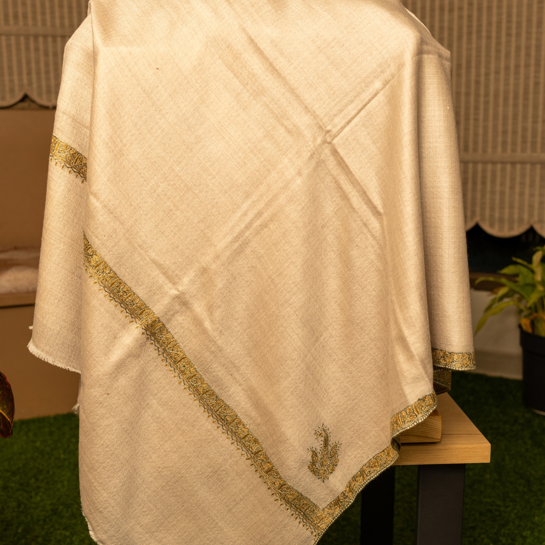 Border Embroidery Shawl