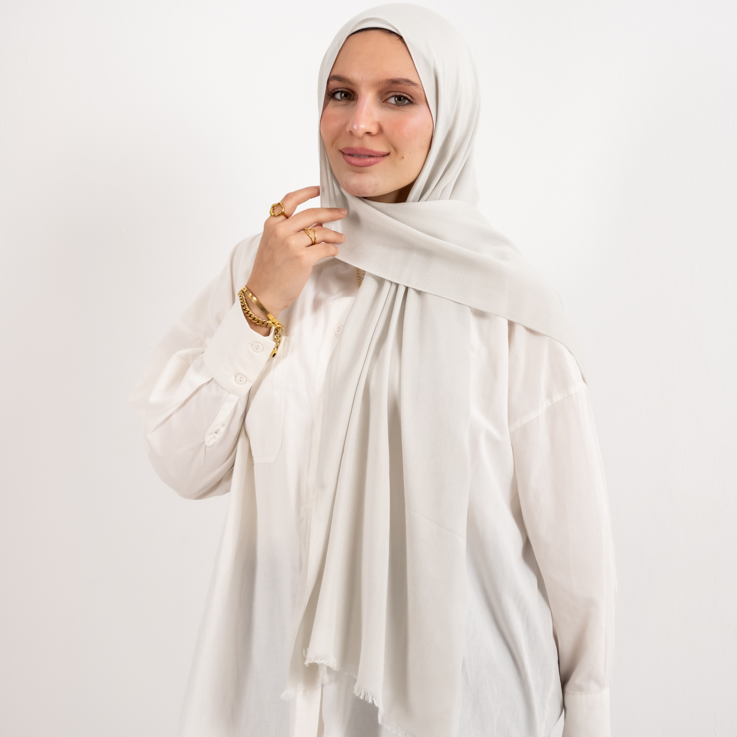 وشاح شراشيب كتان رقم 526