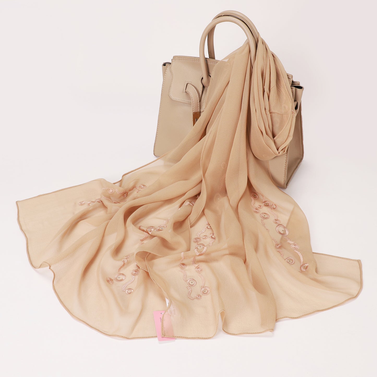 Chiffon Embroidery Scarf