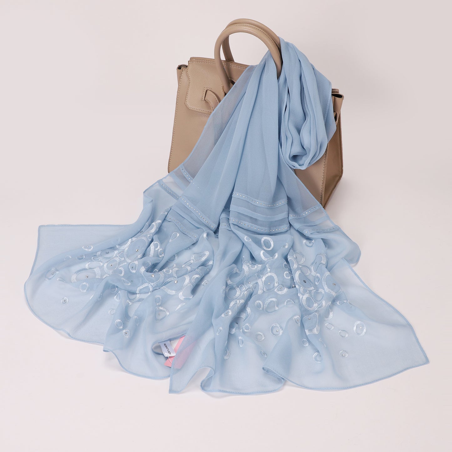 Chiffon Embroidery Scarf