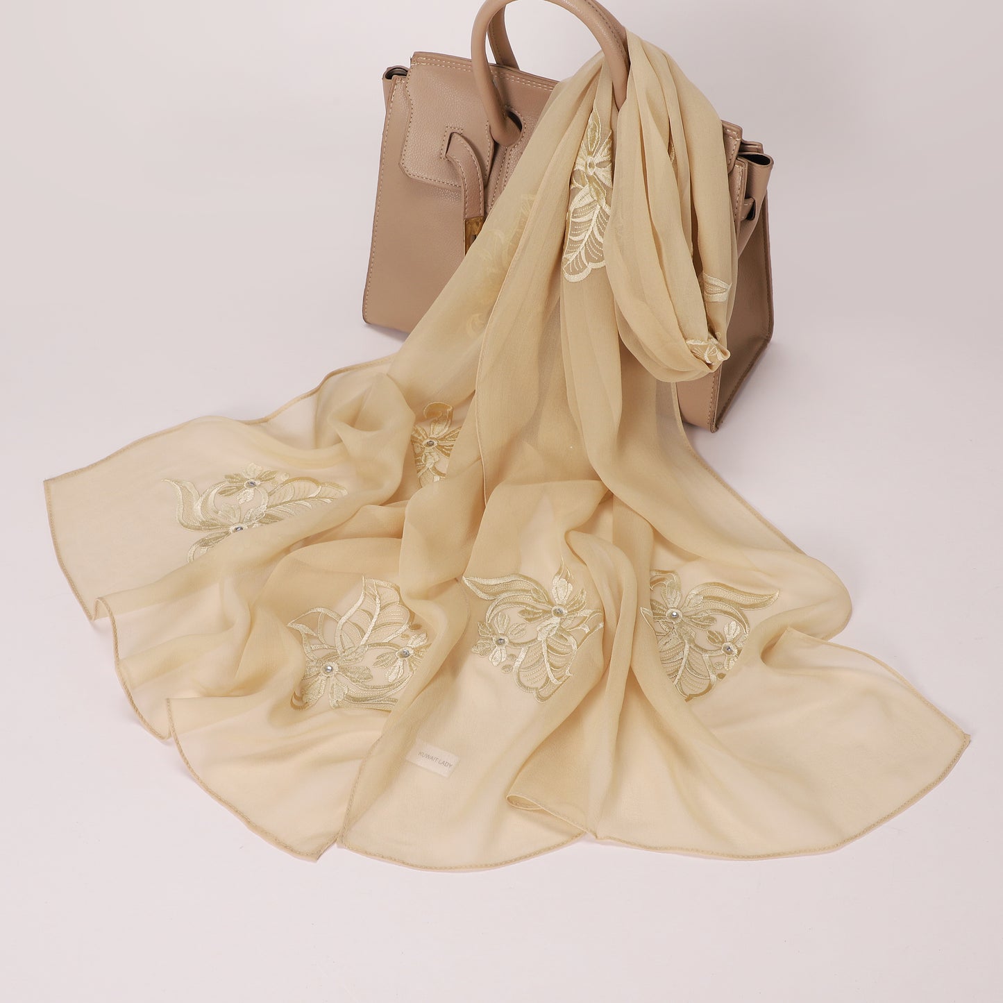 Chiffon Embroidery Scarf