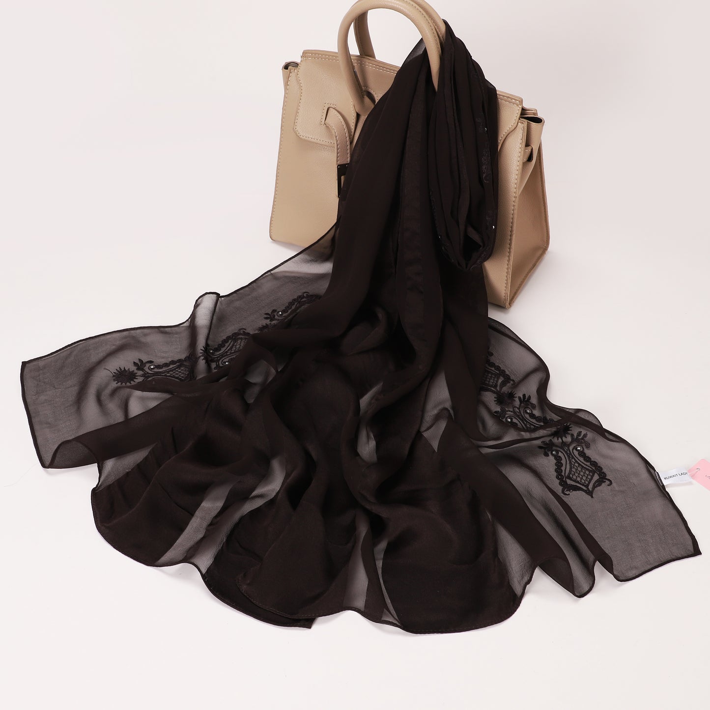 Chiffon Embroidery Scarf