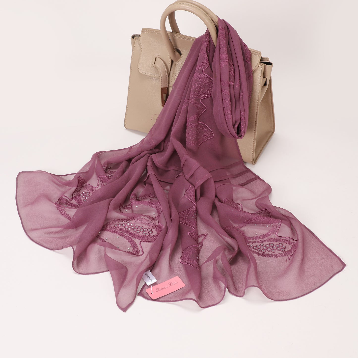Chiffon Embroidery Scarf