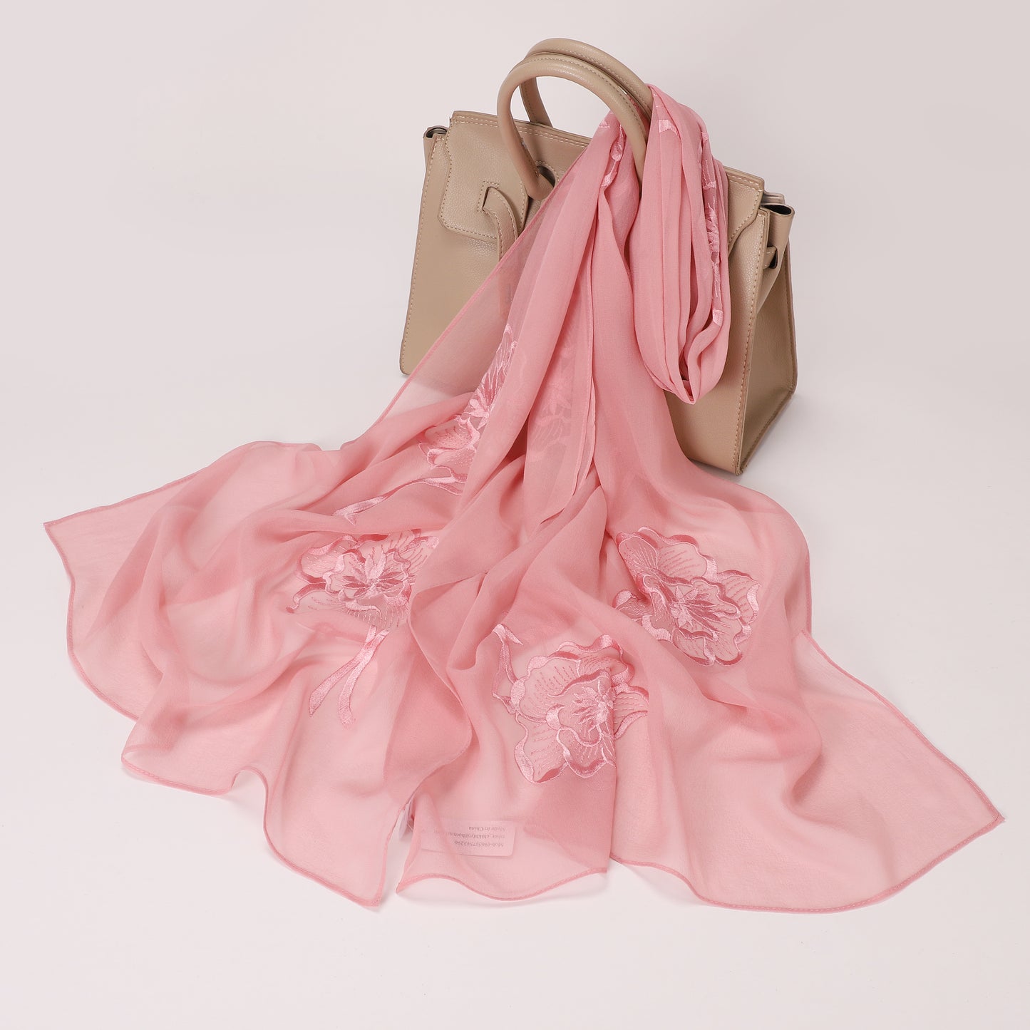 Chiffon Embroidery Scarf
