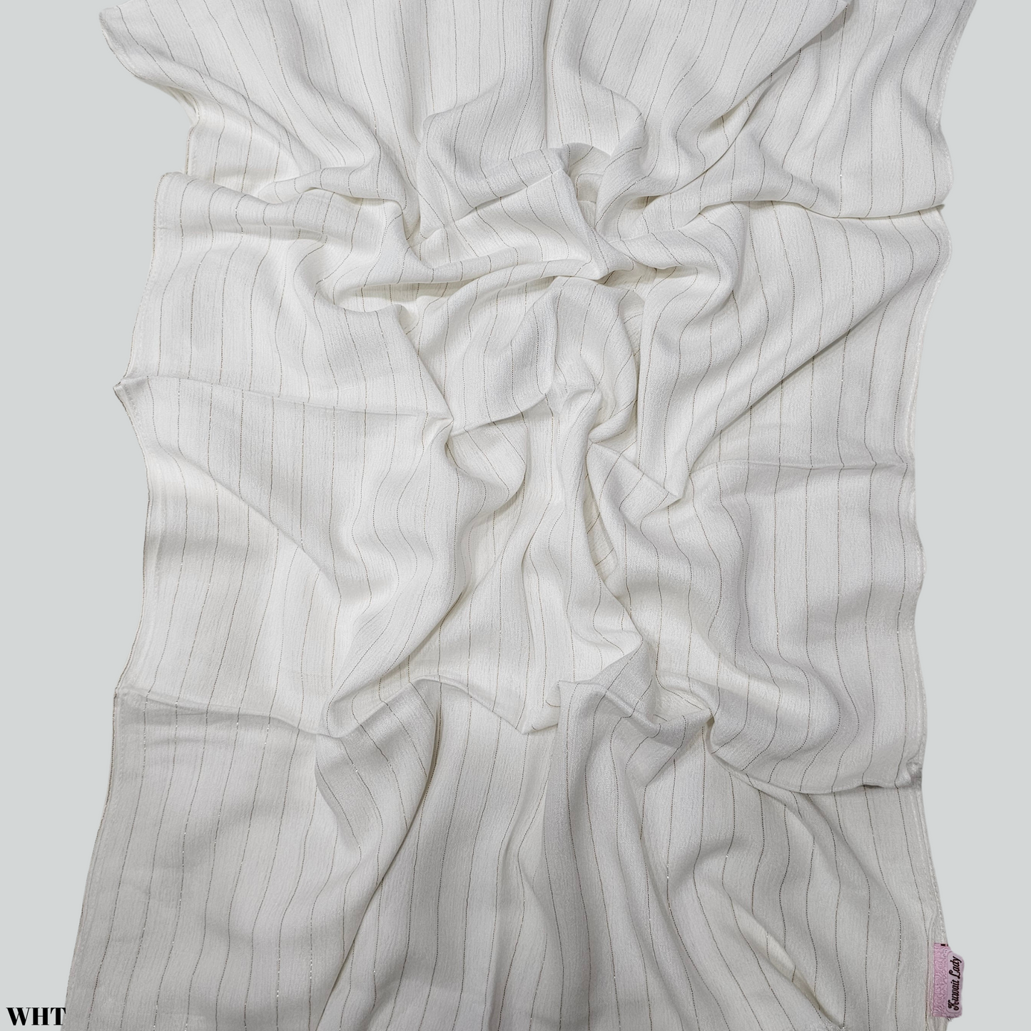 Viscose Golden Stripes Scarf