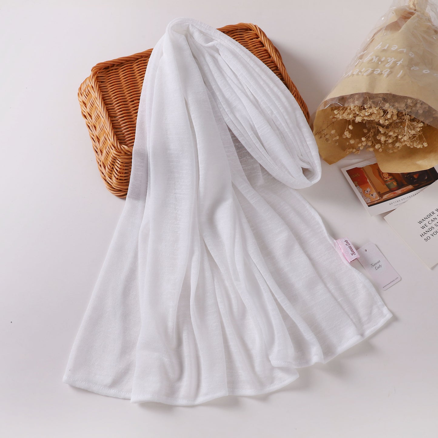 قماش شاش قطني سادة