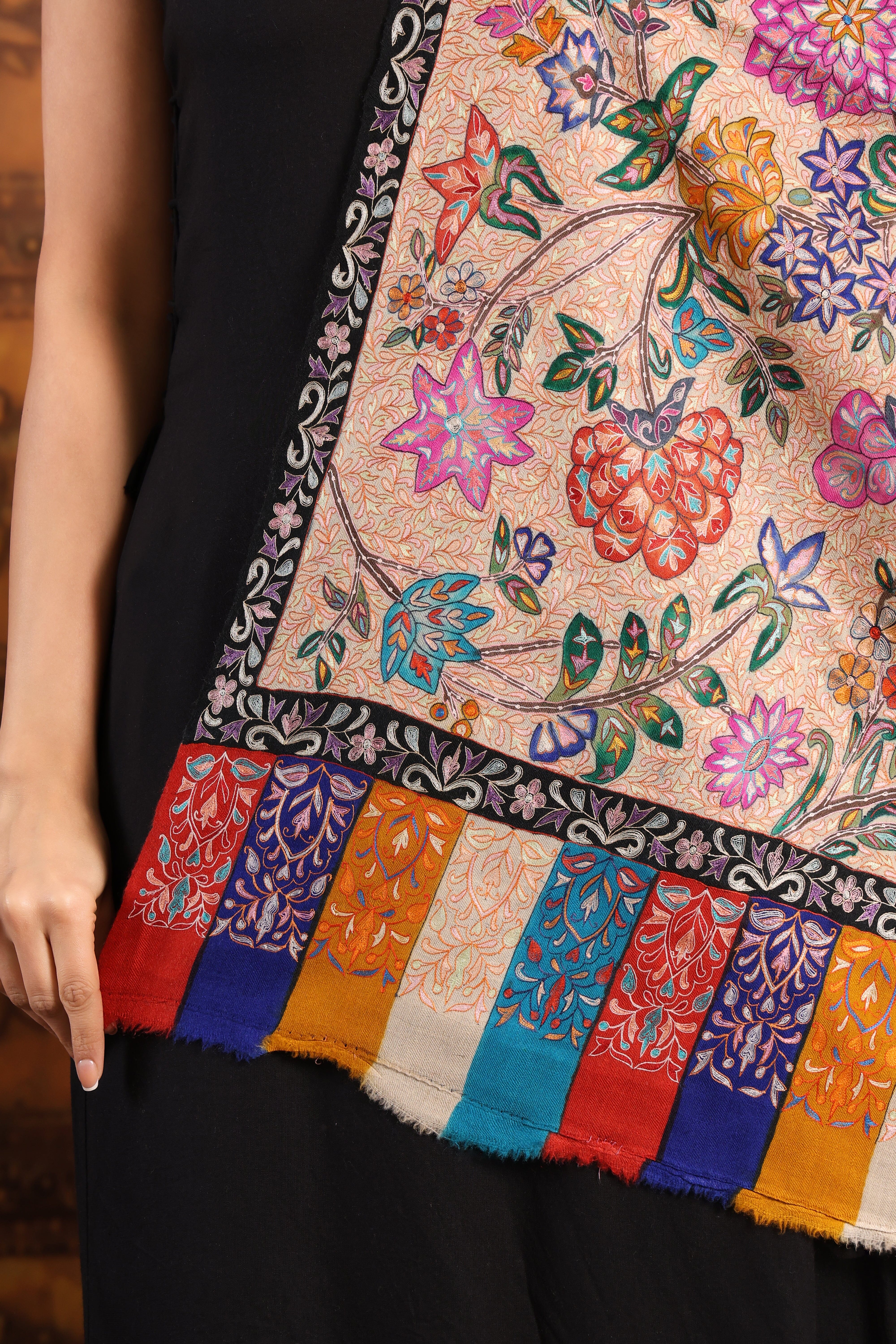 Authentic Kashmiri Handmade Pashmina Shawl