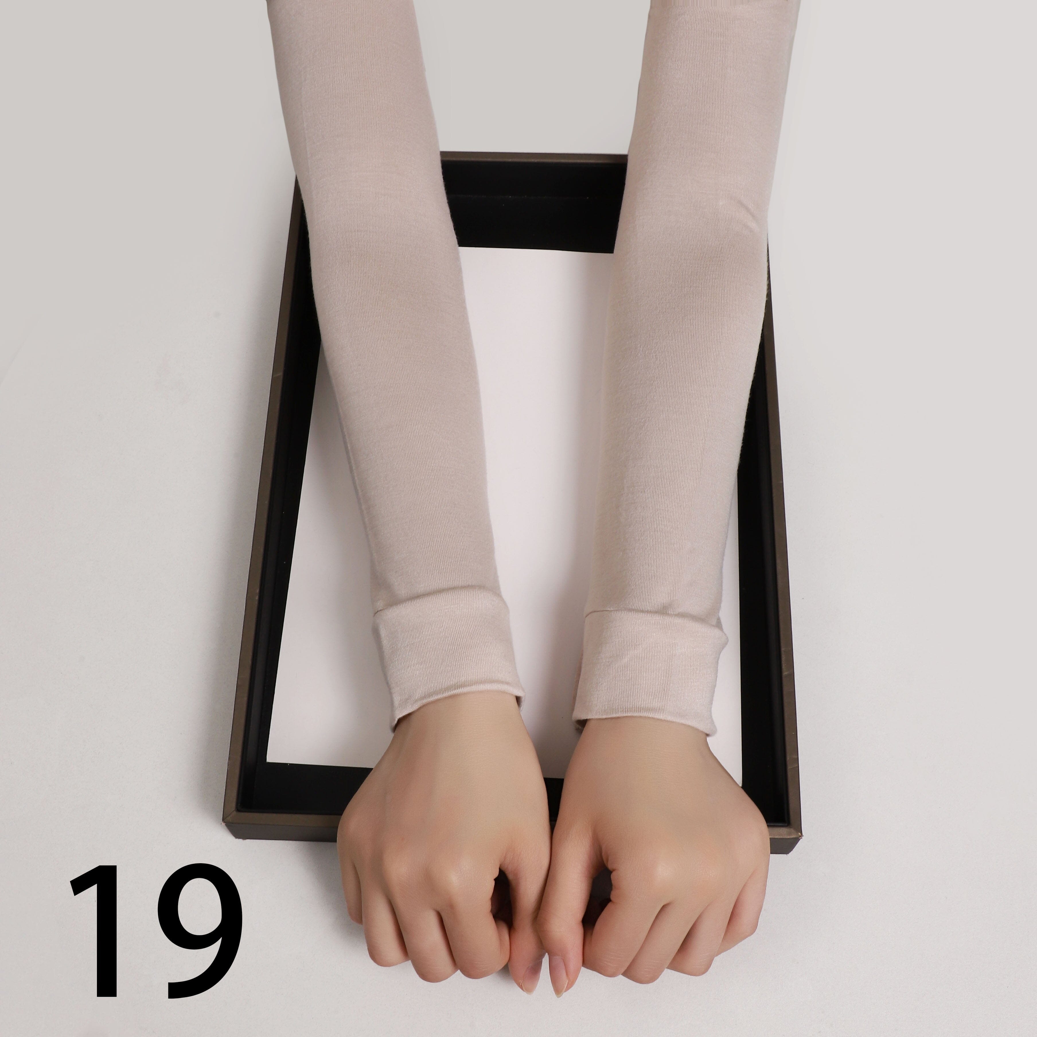 Buttoned Elegance Sleeves