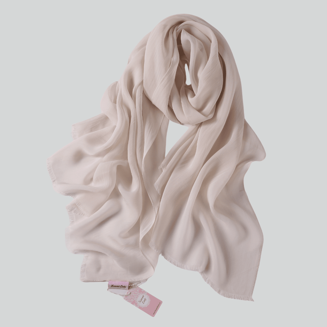Chiffon Threaded Scarf