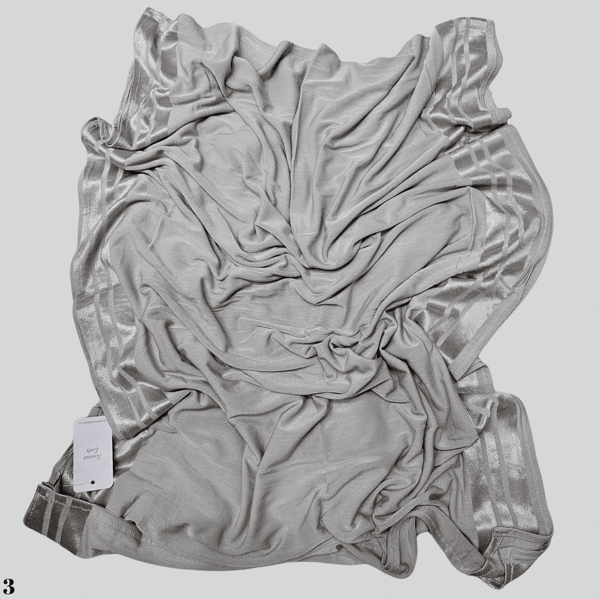 Cotton Satin Blend Scarf