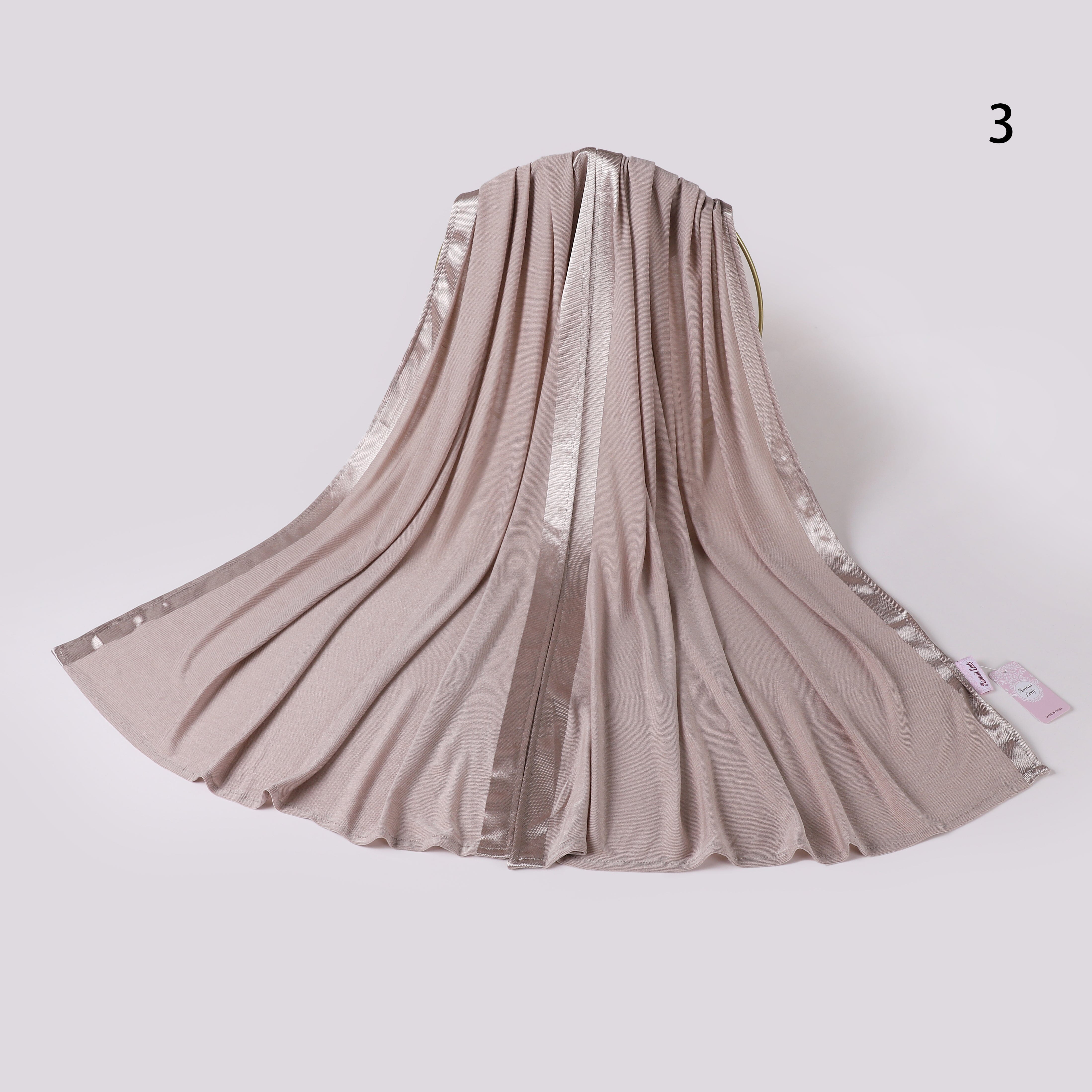 Cotton Satin Fusion Scarf