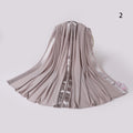 Cotton Satin Fusion Scarf