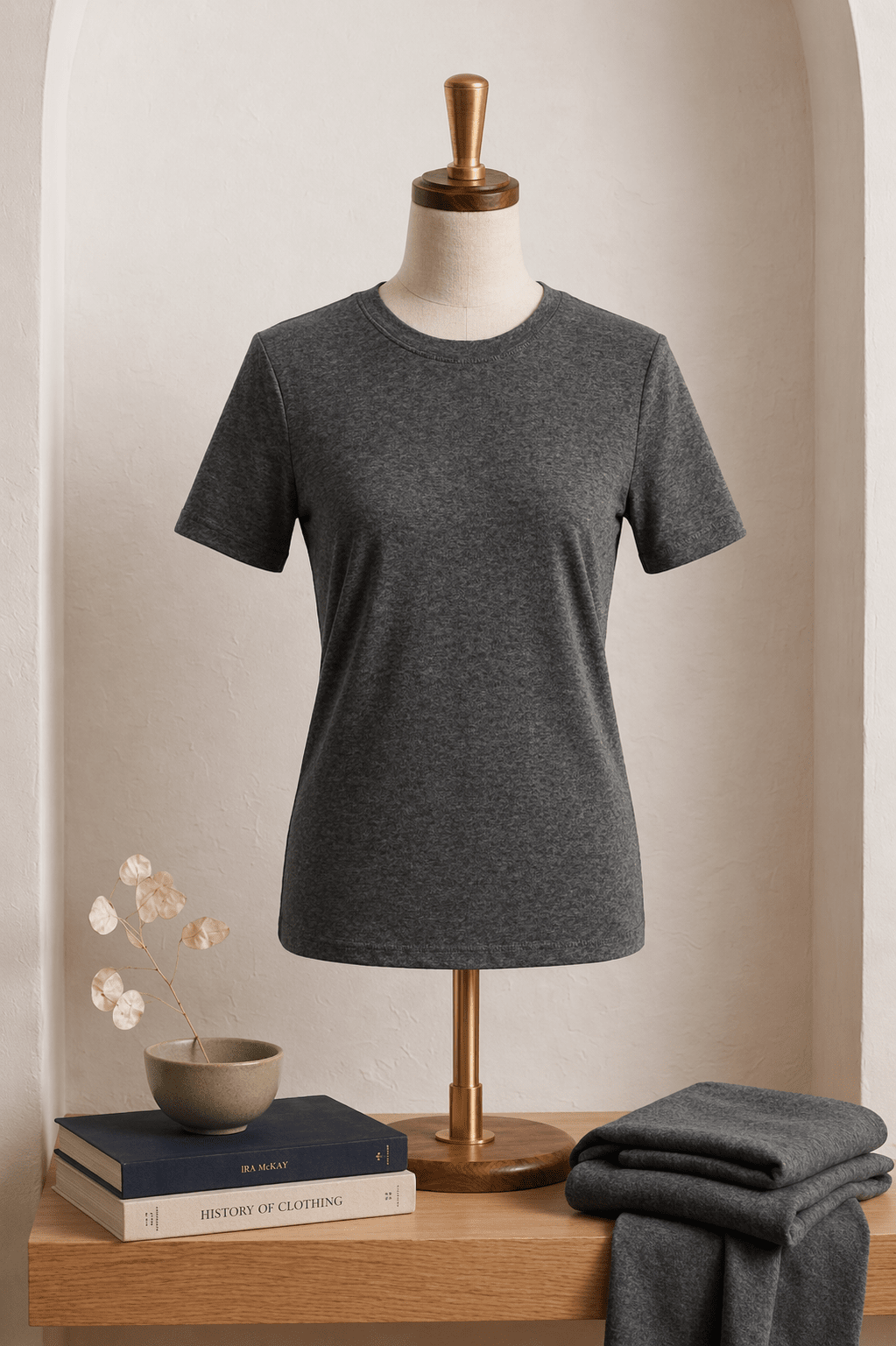 Cotton T-shirt Half Sleeves (Round Neck)