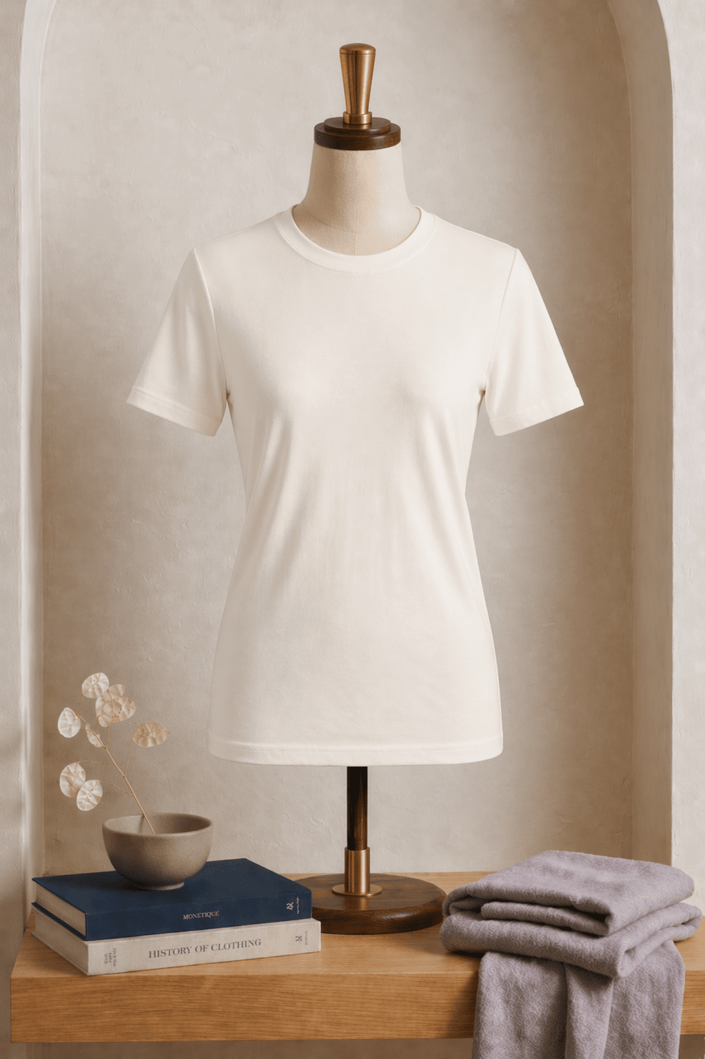 Cotton T-shirt Half Sleeves (Round Neck)