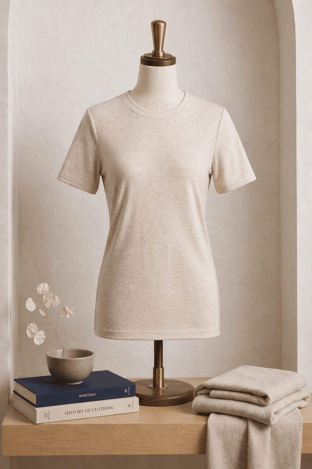 Cotton T-shirt Half Sleeves (Round Neck)