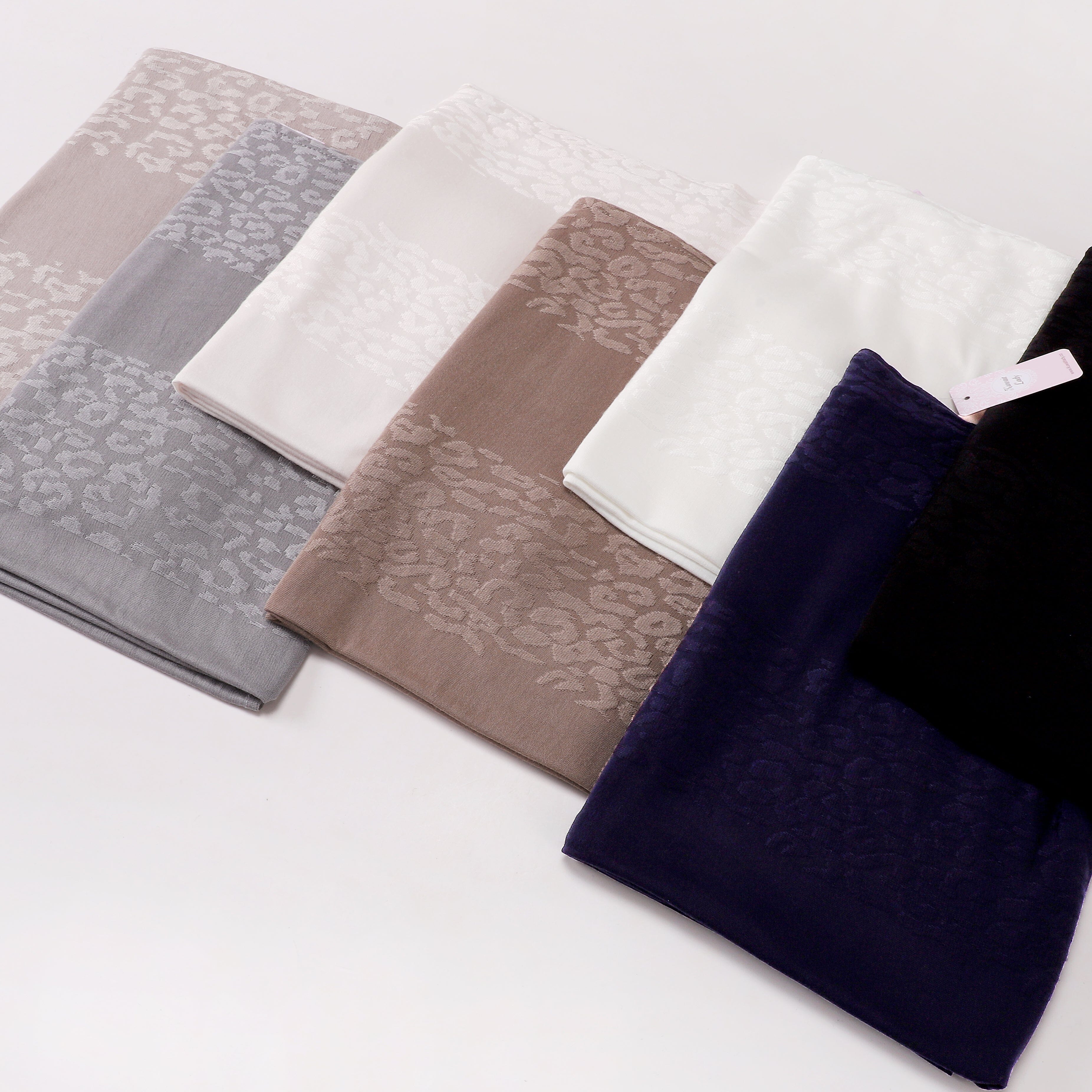 Cotton Tiger Straps Scarf