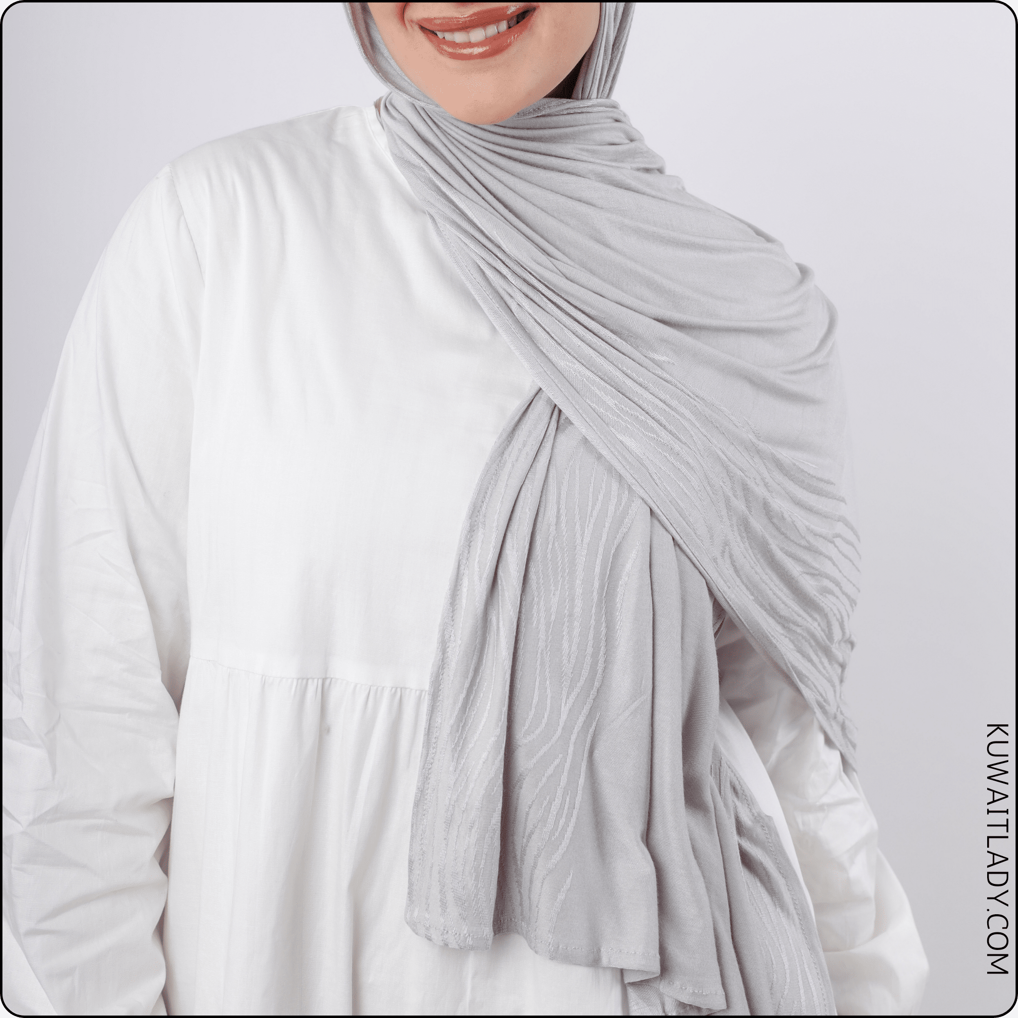 Cotton Wave Stretchy Scarf