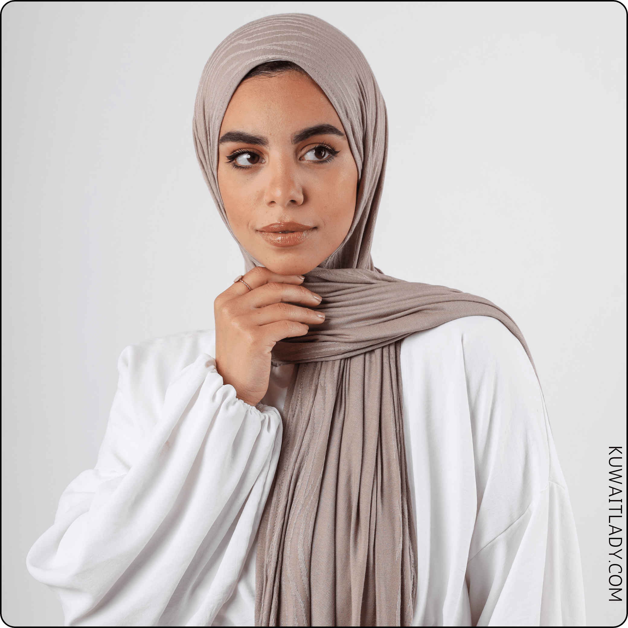 Cotton Wave Stretchy Scarf