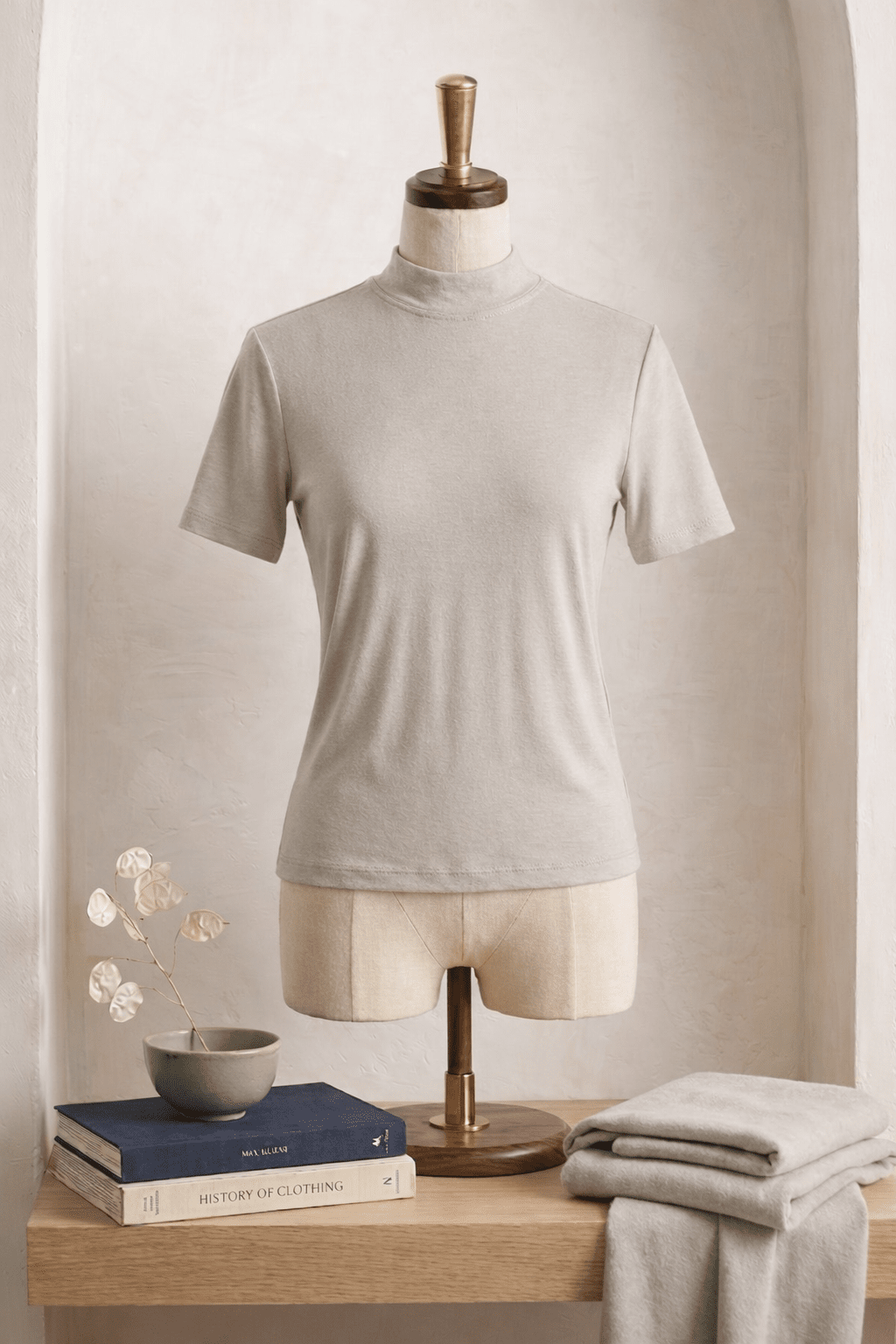 Elegant Cotton T-shirt (Nus-Kum)