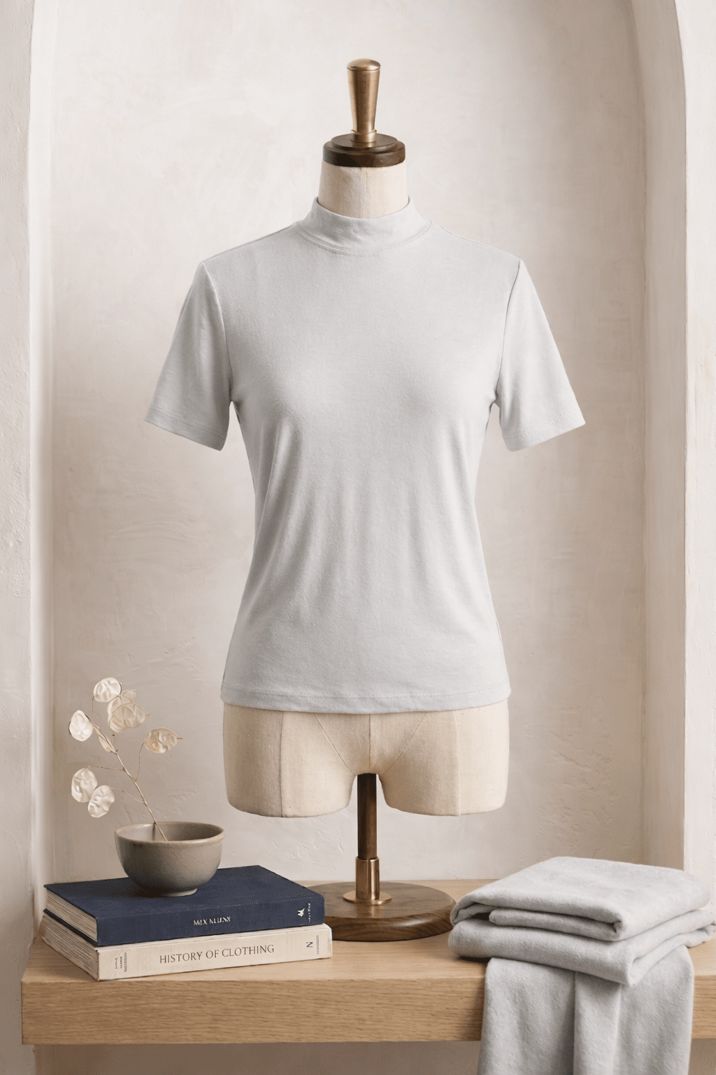 Elegant Cotton T-shirt (Nus-Kum)