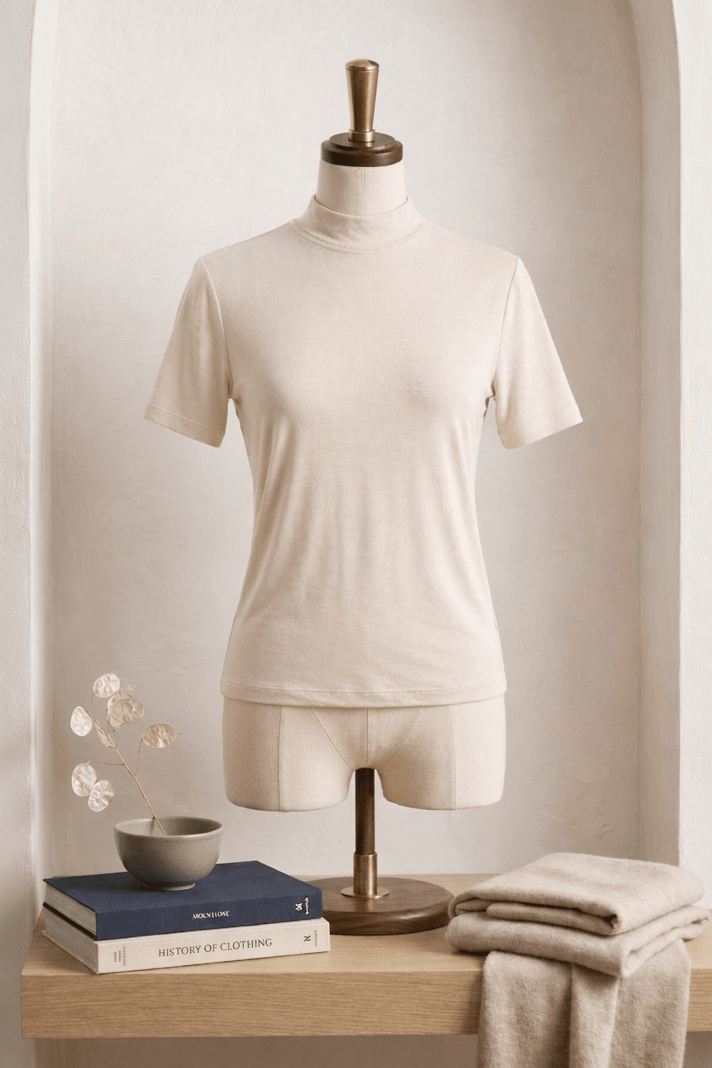 Elegant Cotton T-shirt (Nus-Kum)