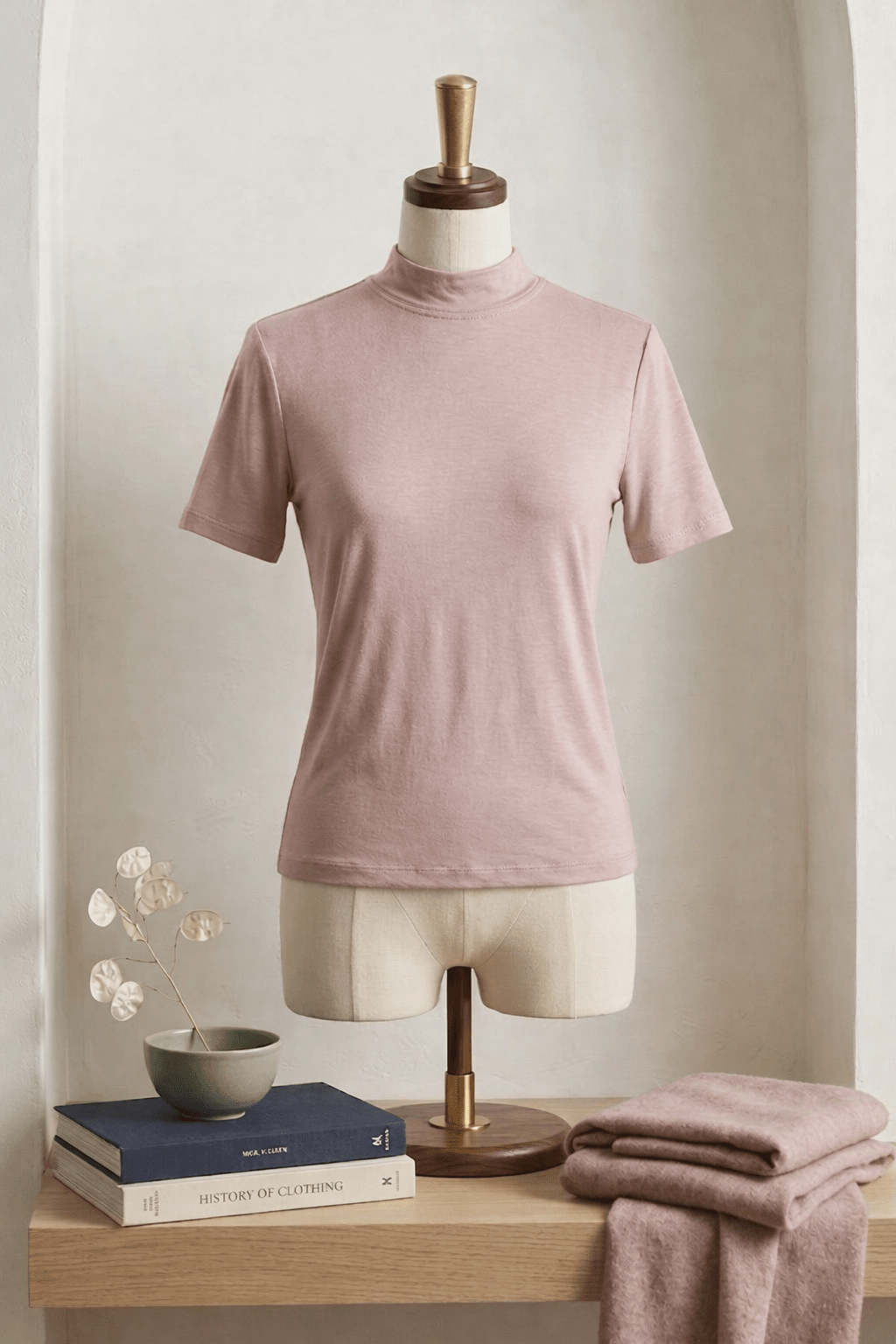 Elegant Cotton T-shirt (Nus-Kum)