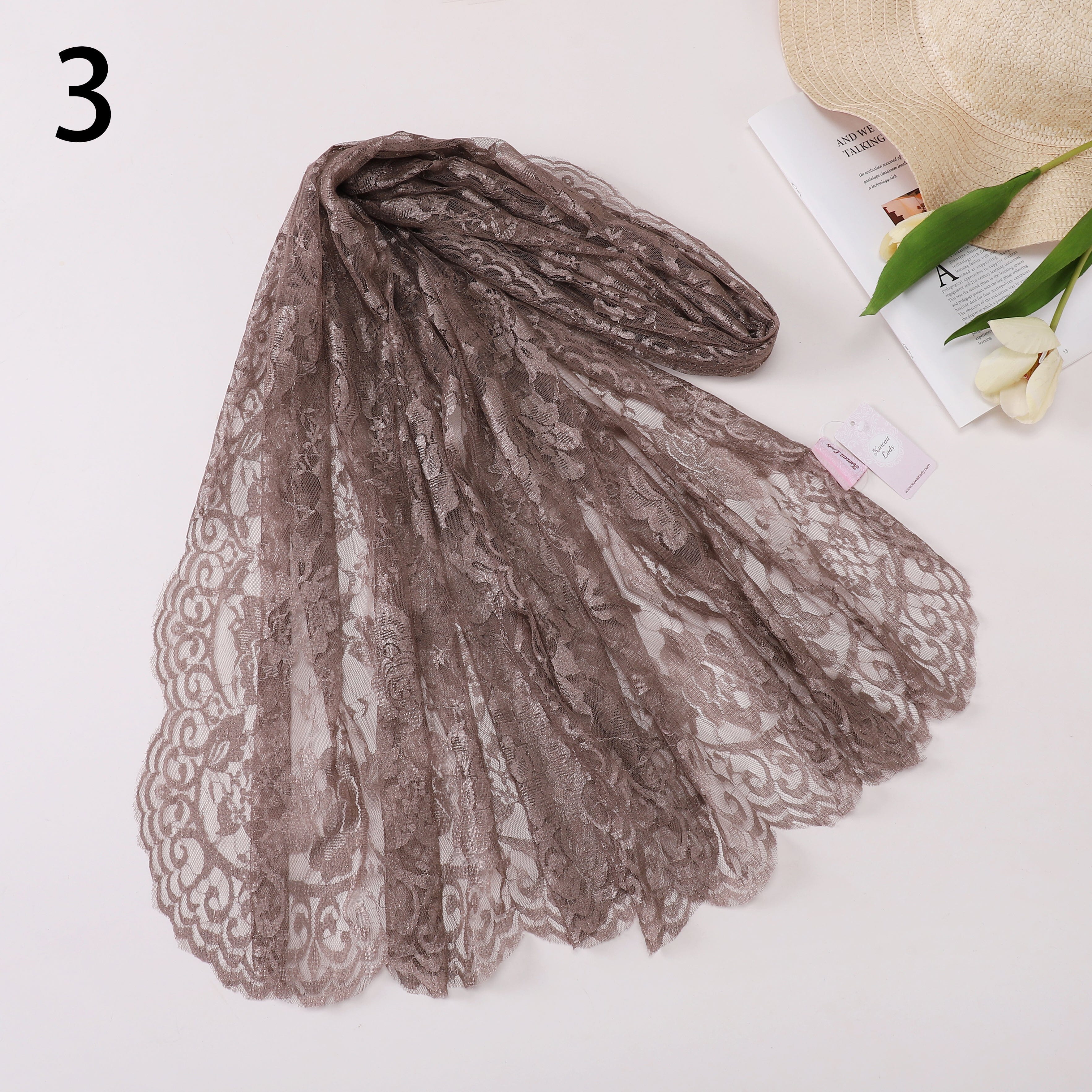 Elegant Lace Scarf