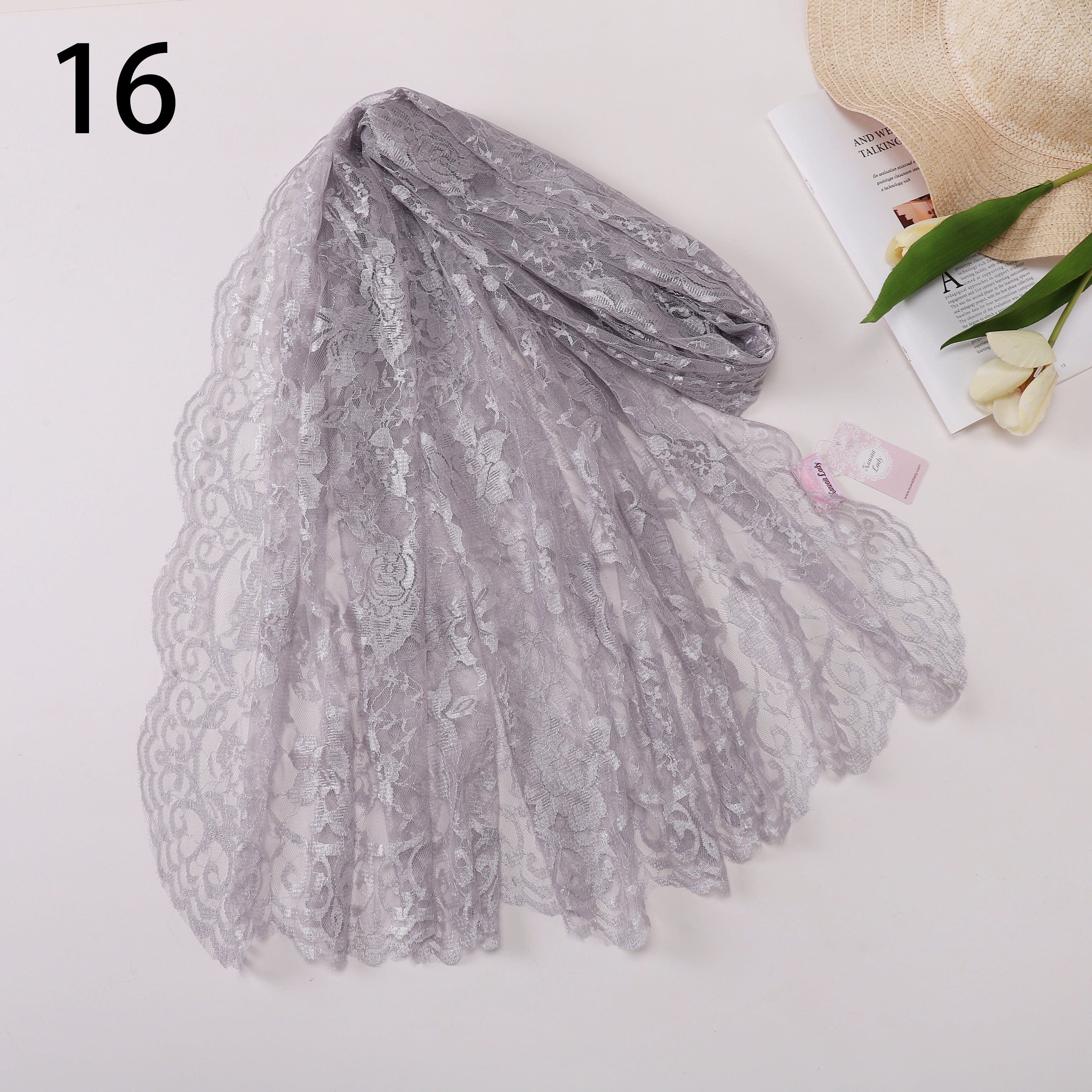 Elegant Lace Scarf