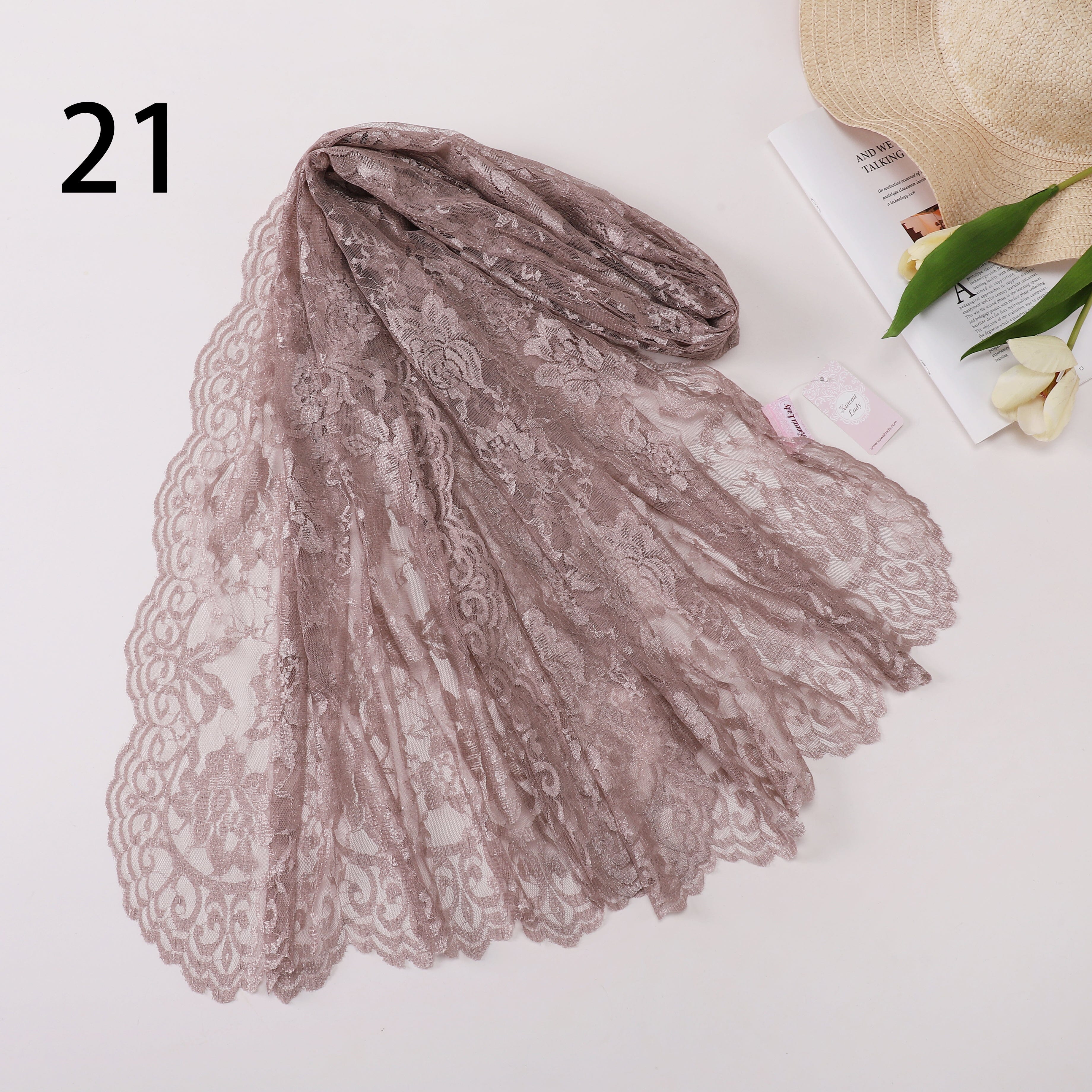 Elegant Lace Scarf