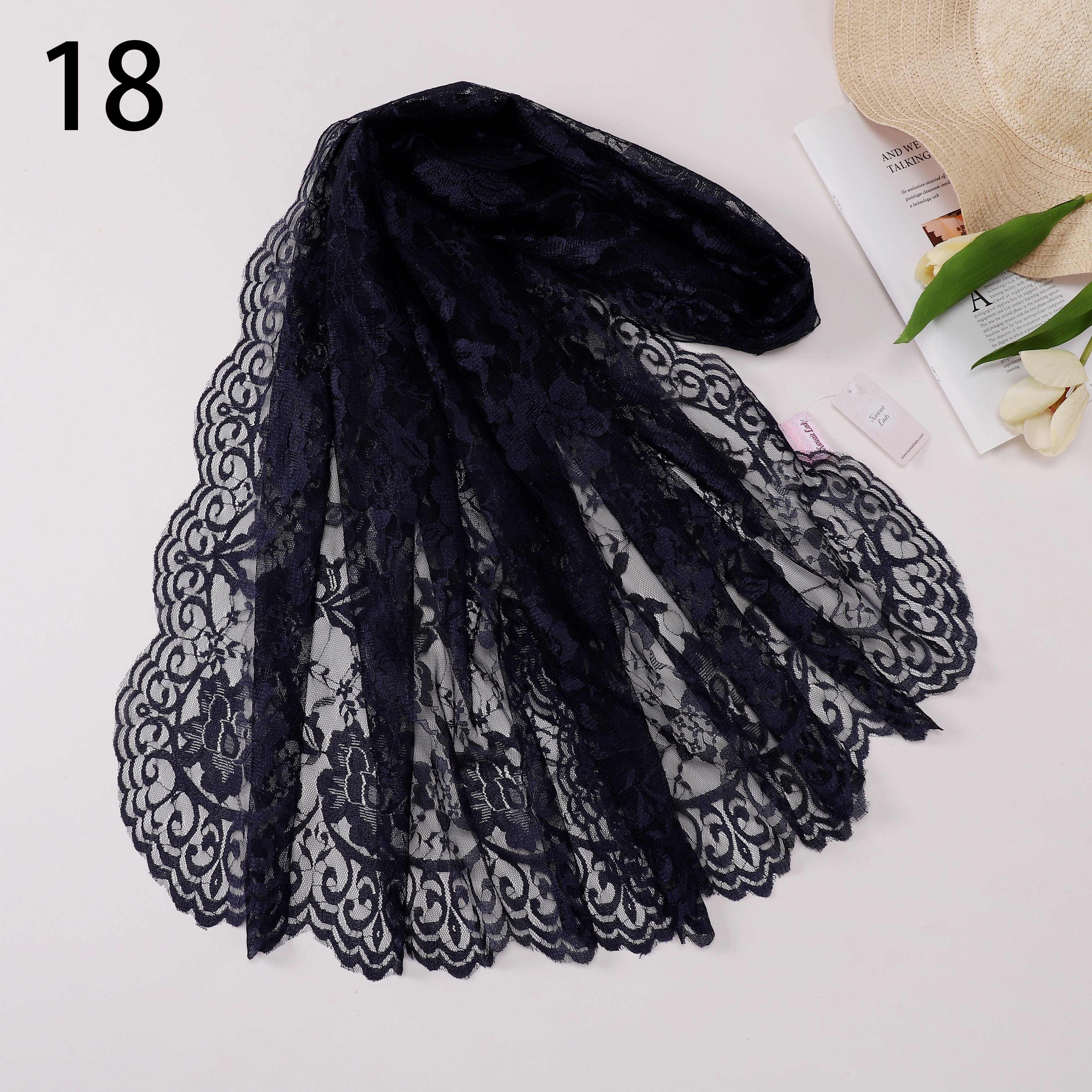 Elegant Lace Scarf