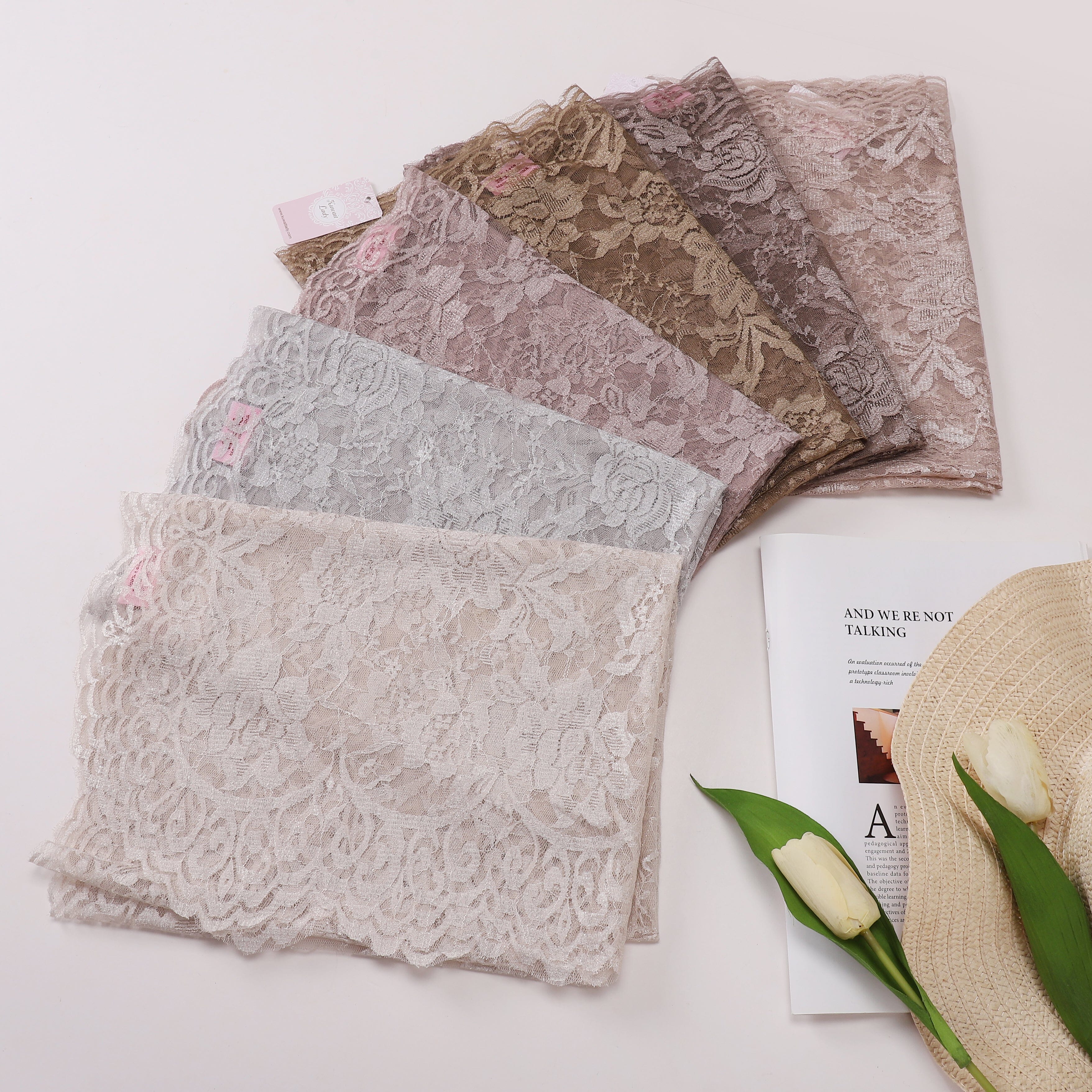 Elegant Lace Scarf