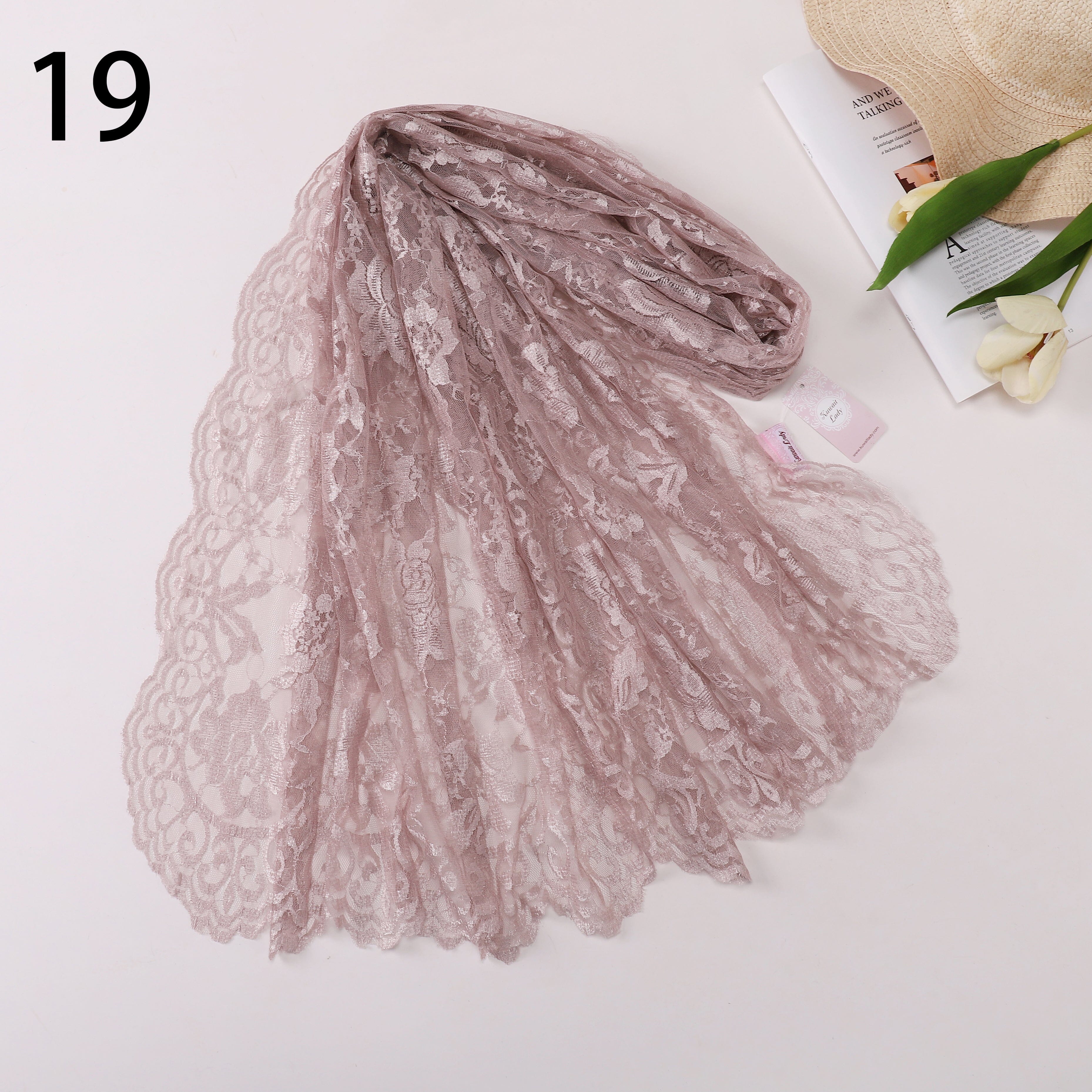 Elegant Lace Scarf