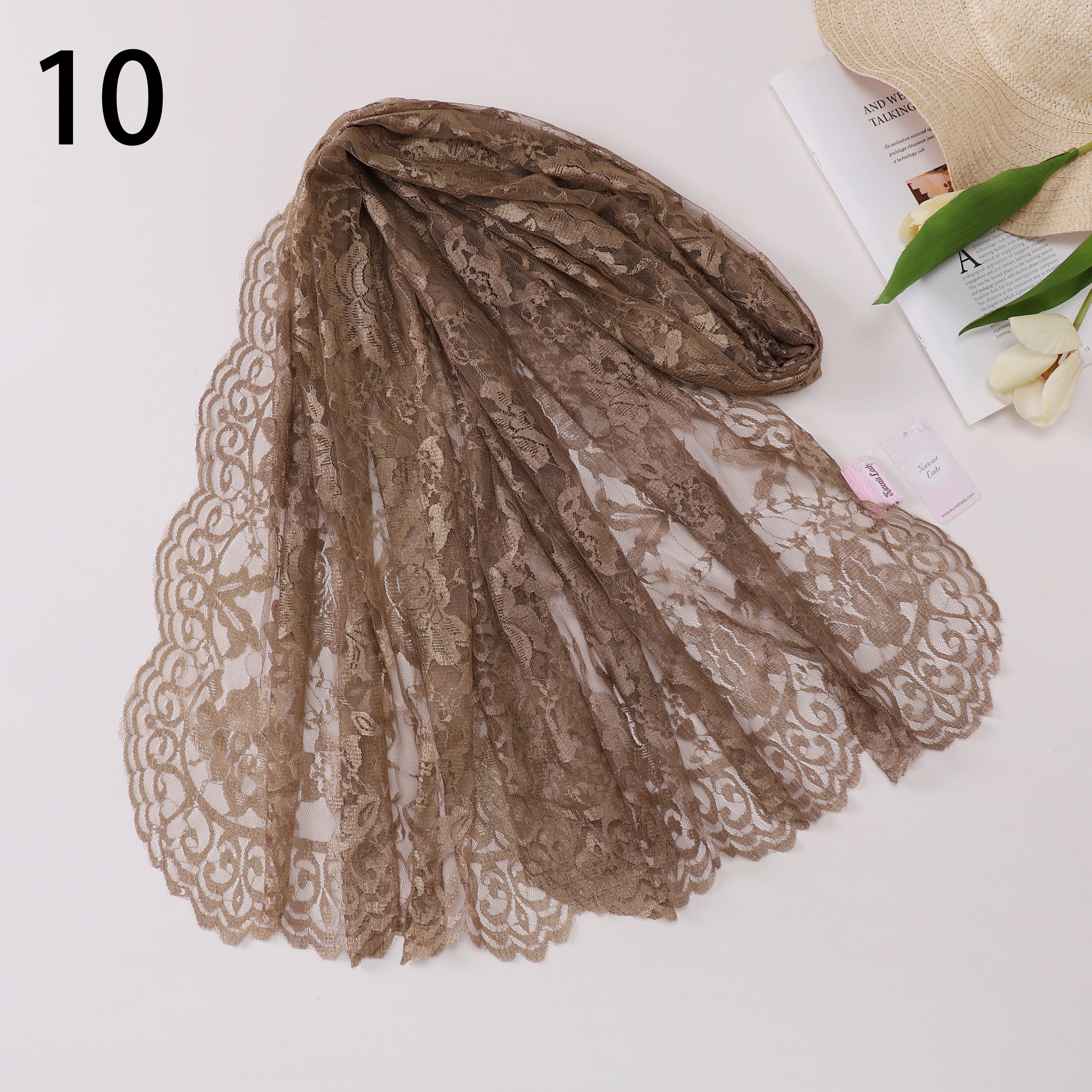 Elegant Lace Scarf