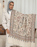 Garden Print Kashmiri Shawl