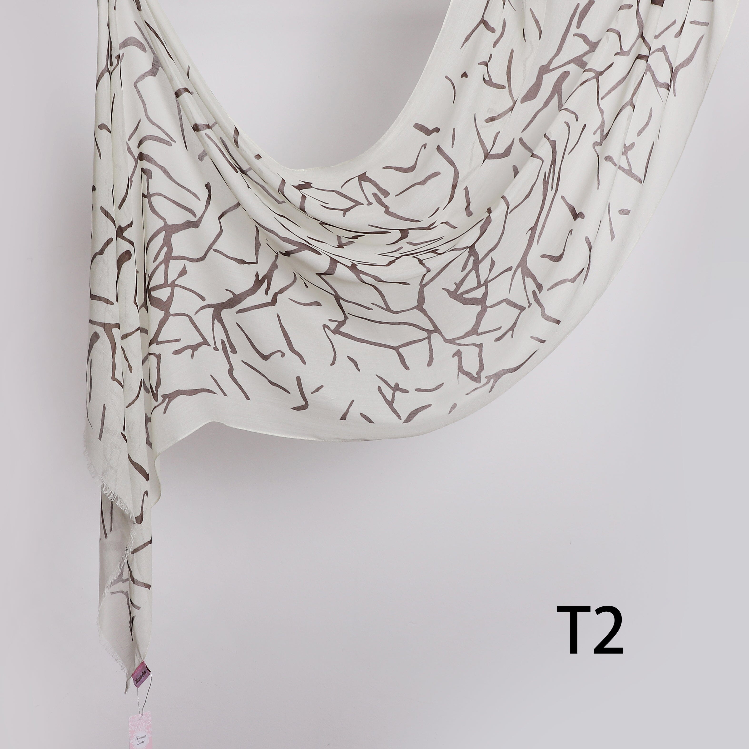 Graphite Linen Scarf