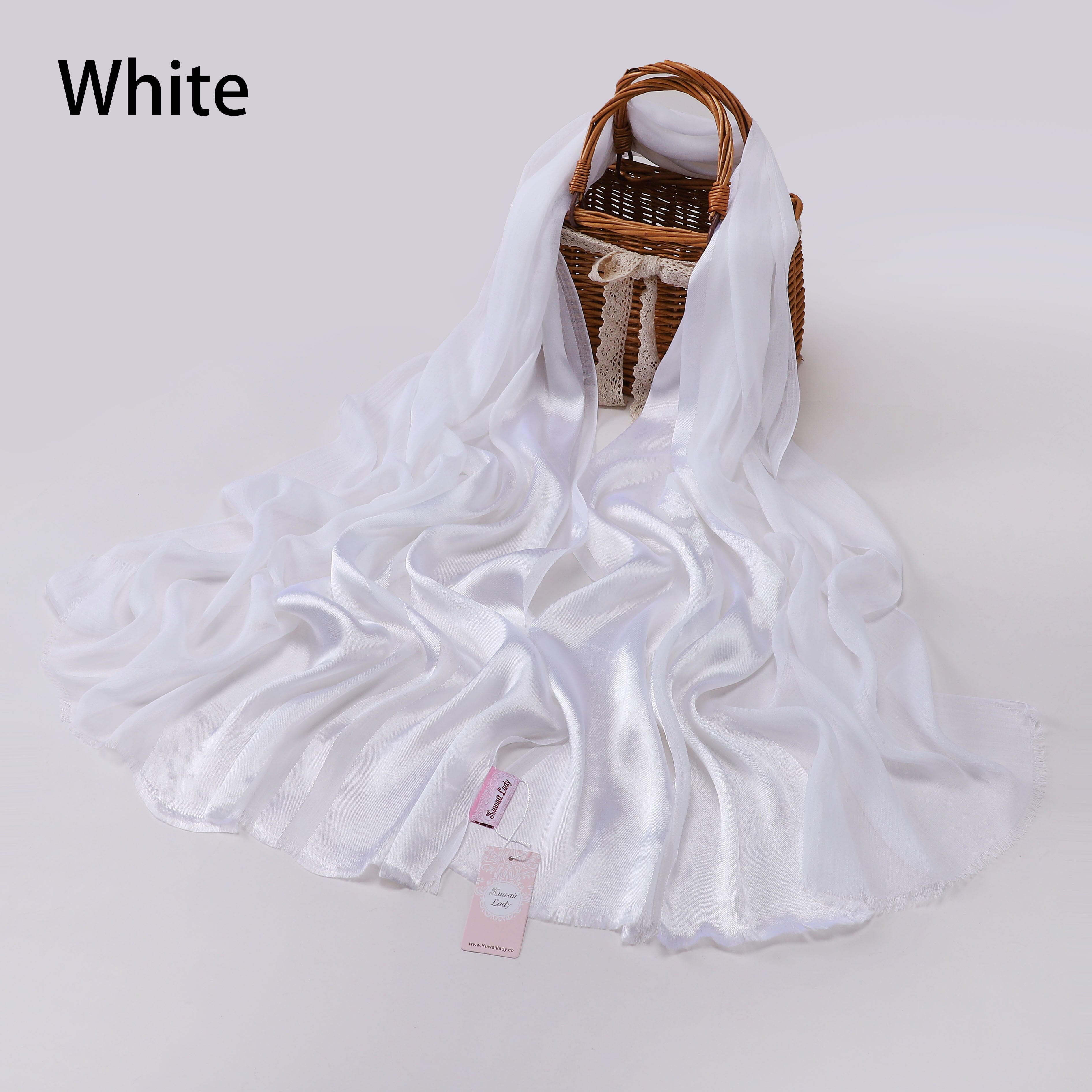 Half Linen, Half Satin Elegance