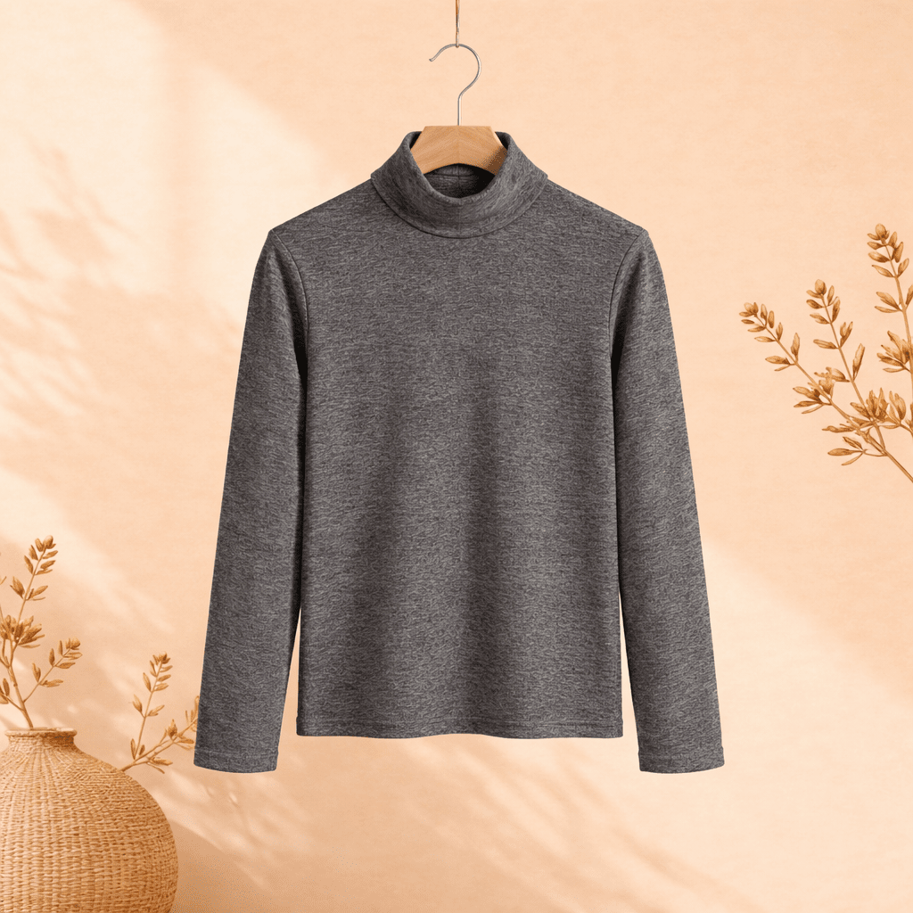 High Neck Full Sleeves Tshirt