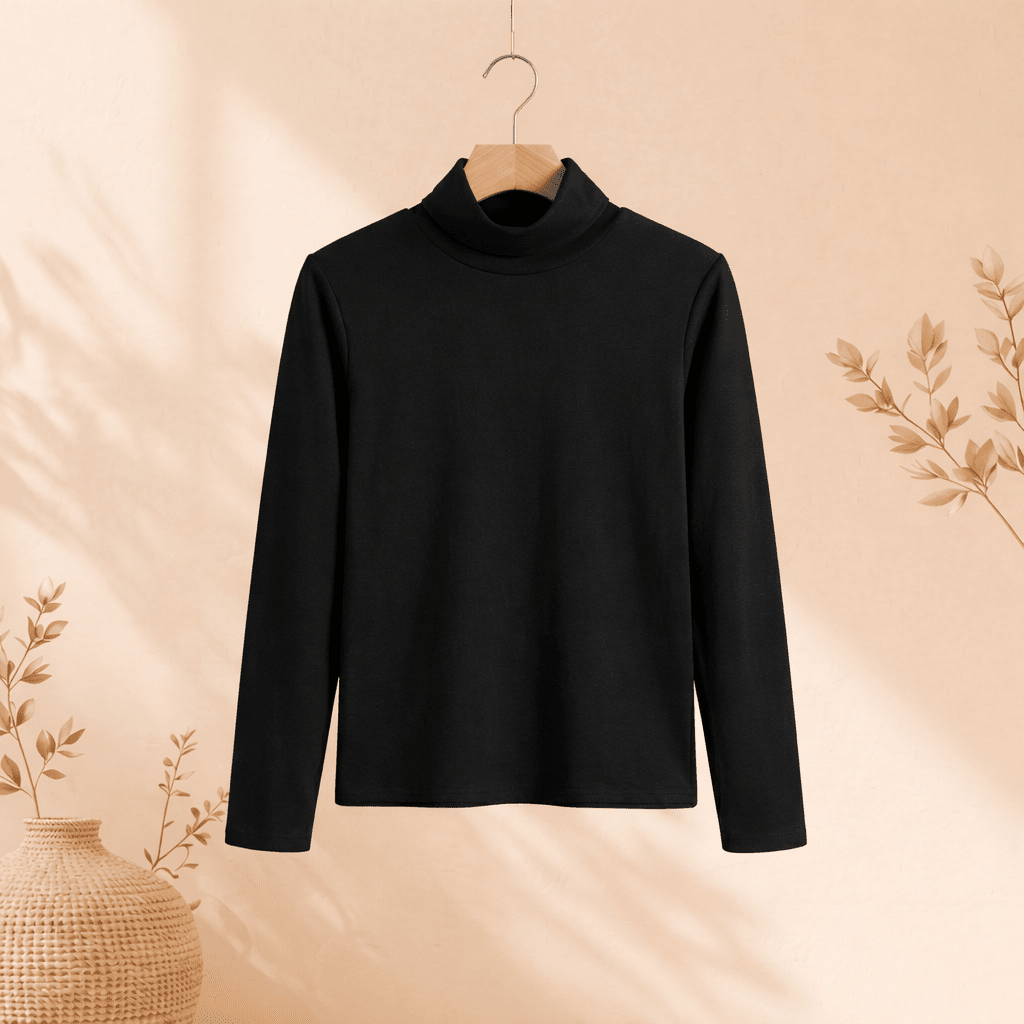 High Neck Full Sleeves Tshirt