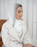 Linen Border Ombre Scarf