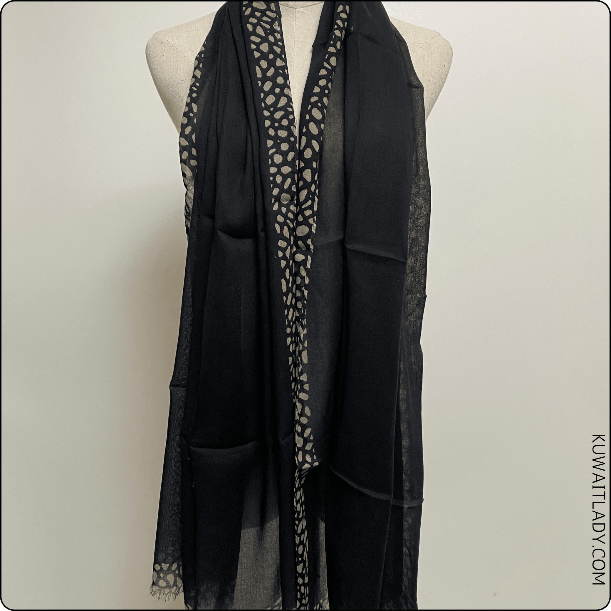 Linen Cheetah Wrap