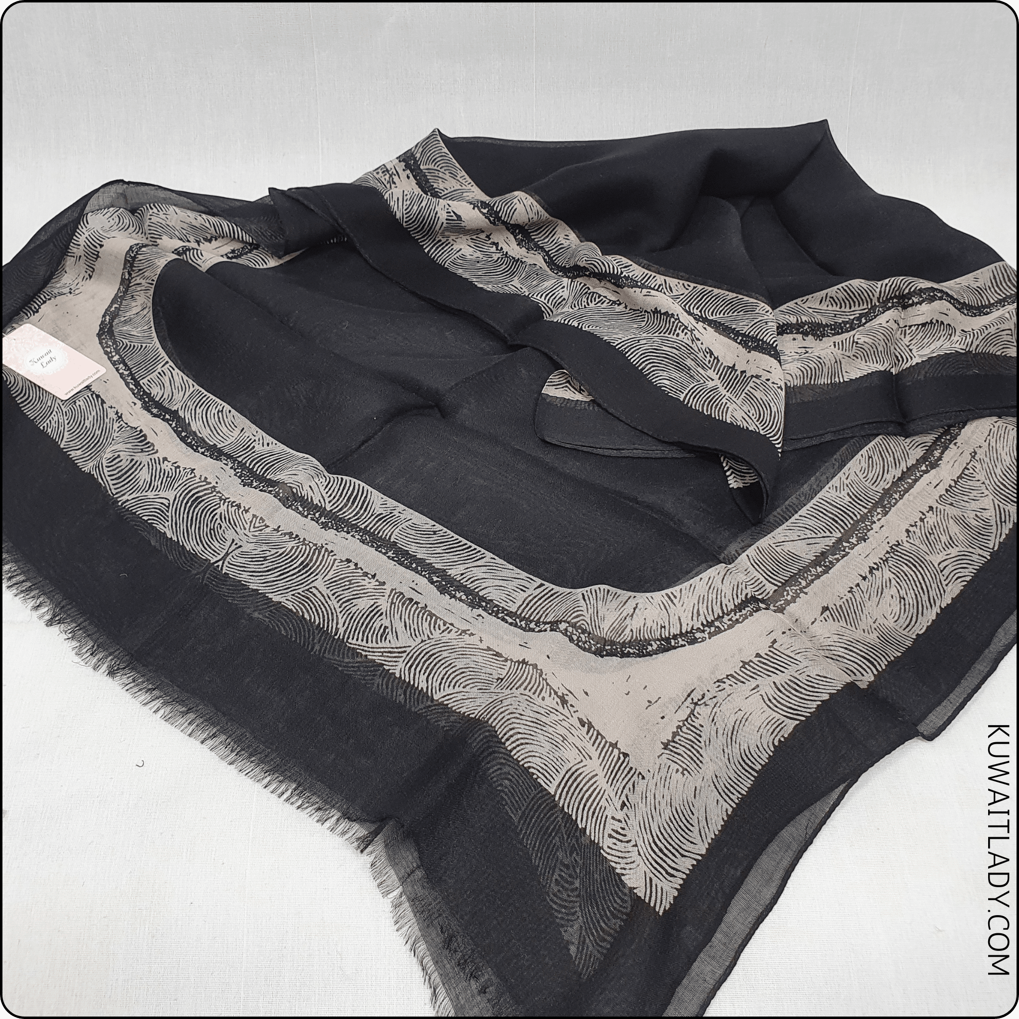 Linen Sajadah Print Scarf