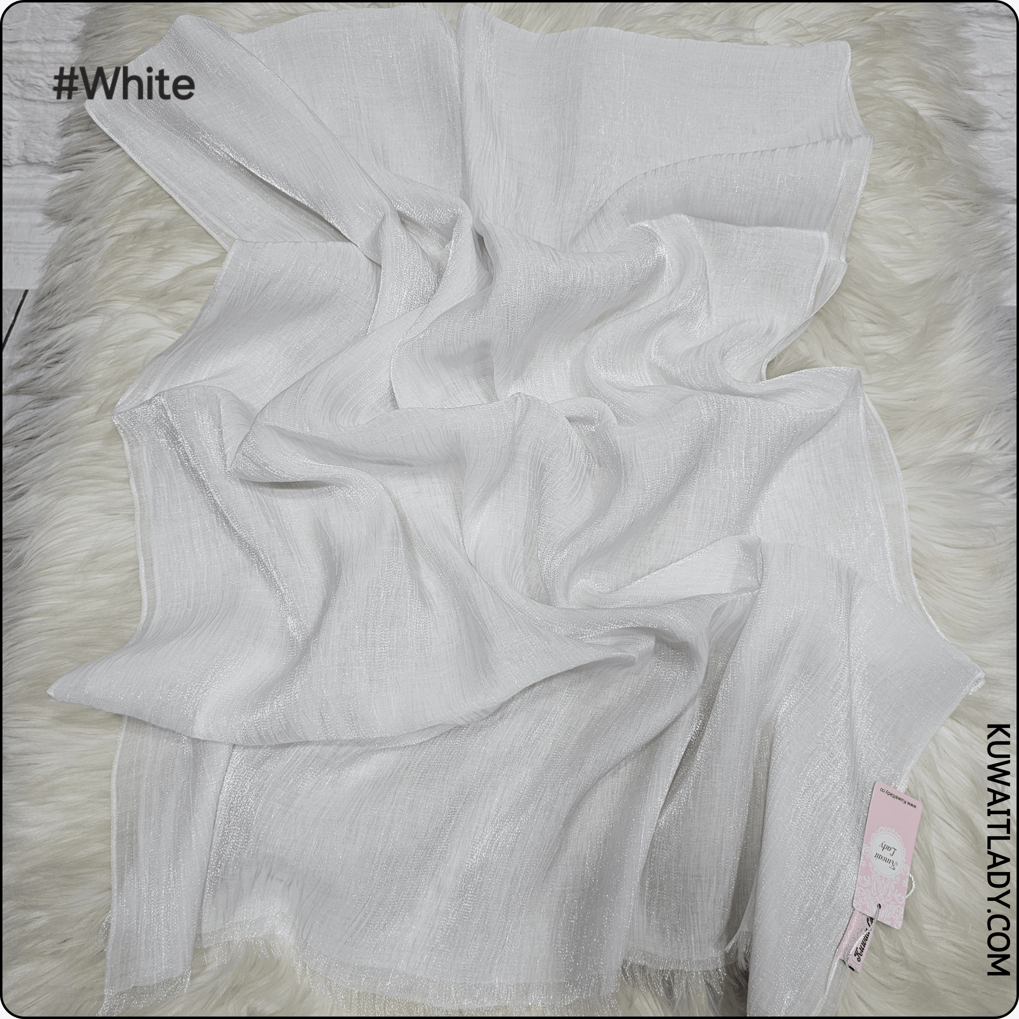 Metallic Linen Scarf