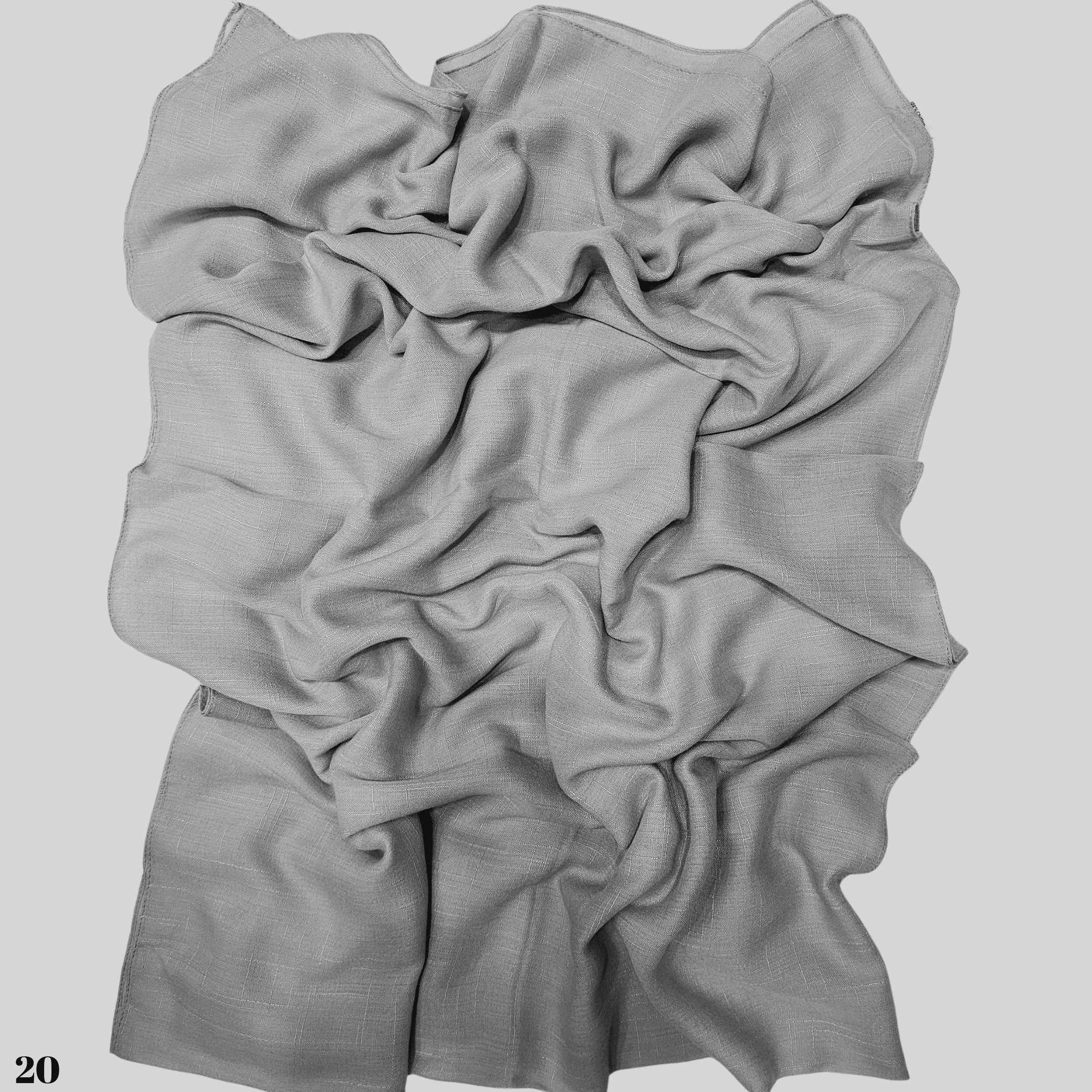 Modern Grid Viscose Scarf