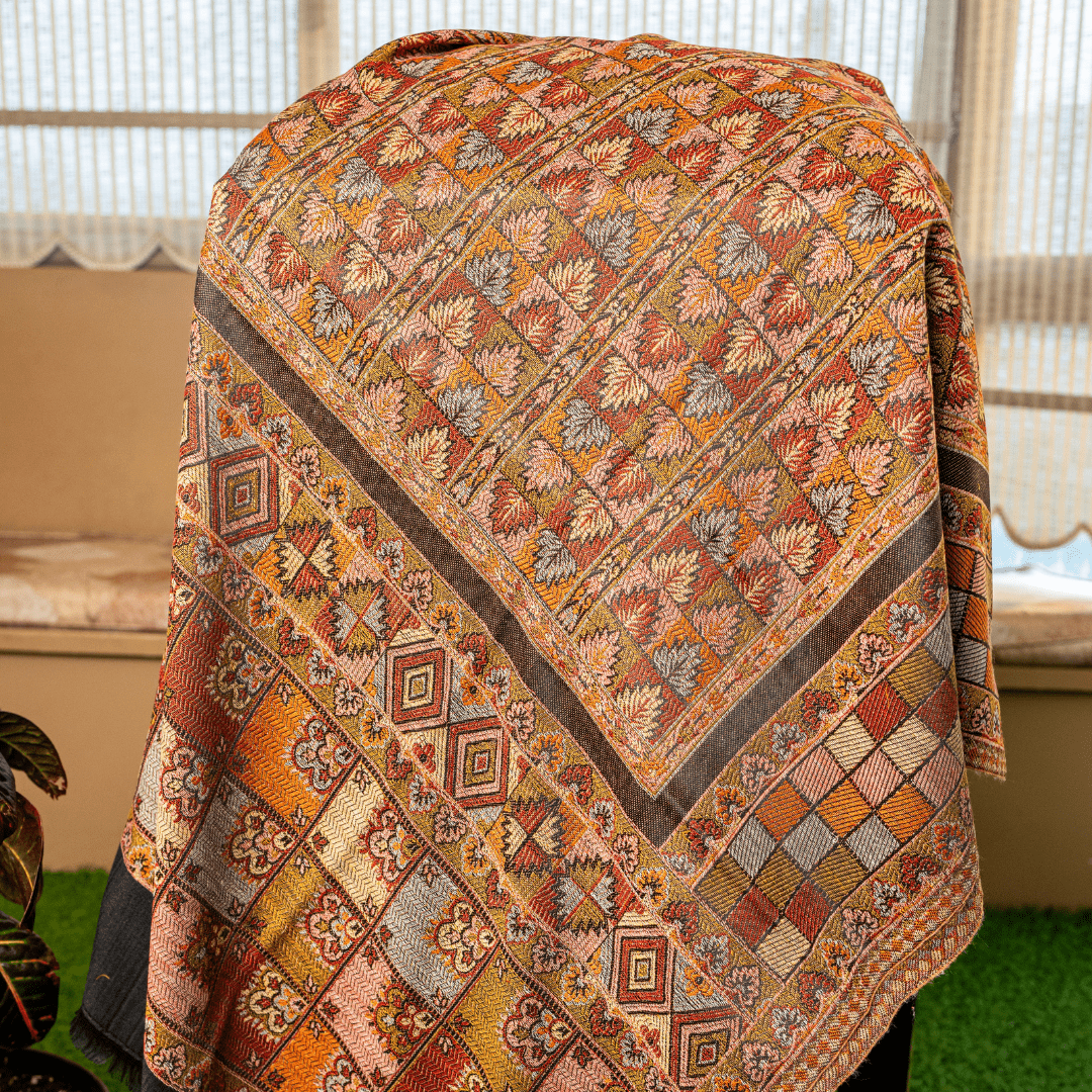 Premium Kashmiri Paisley Shawl