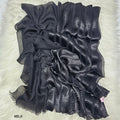Satin & Plain Linen Duo Scarf
