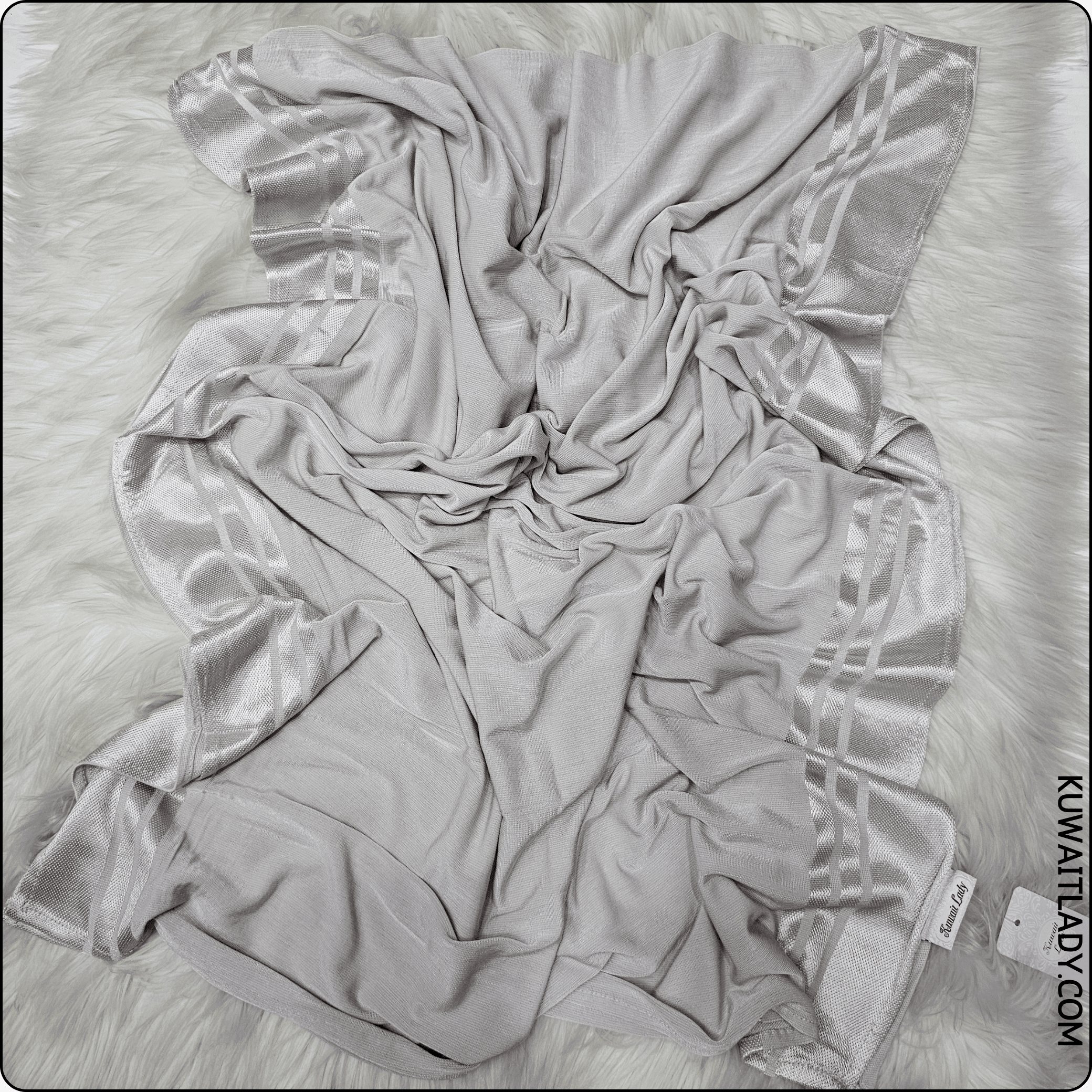 Satin Touch Cotton Scarf
