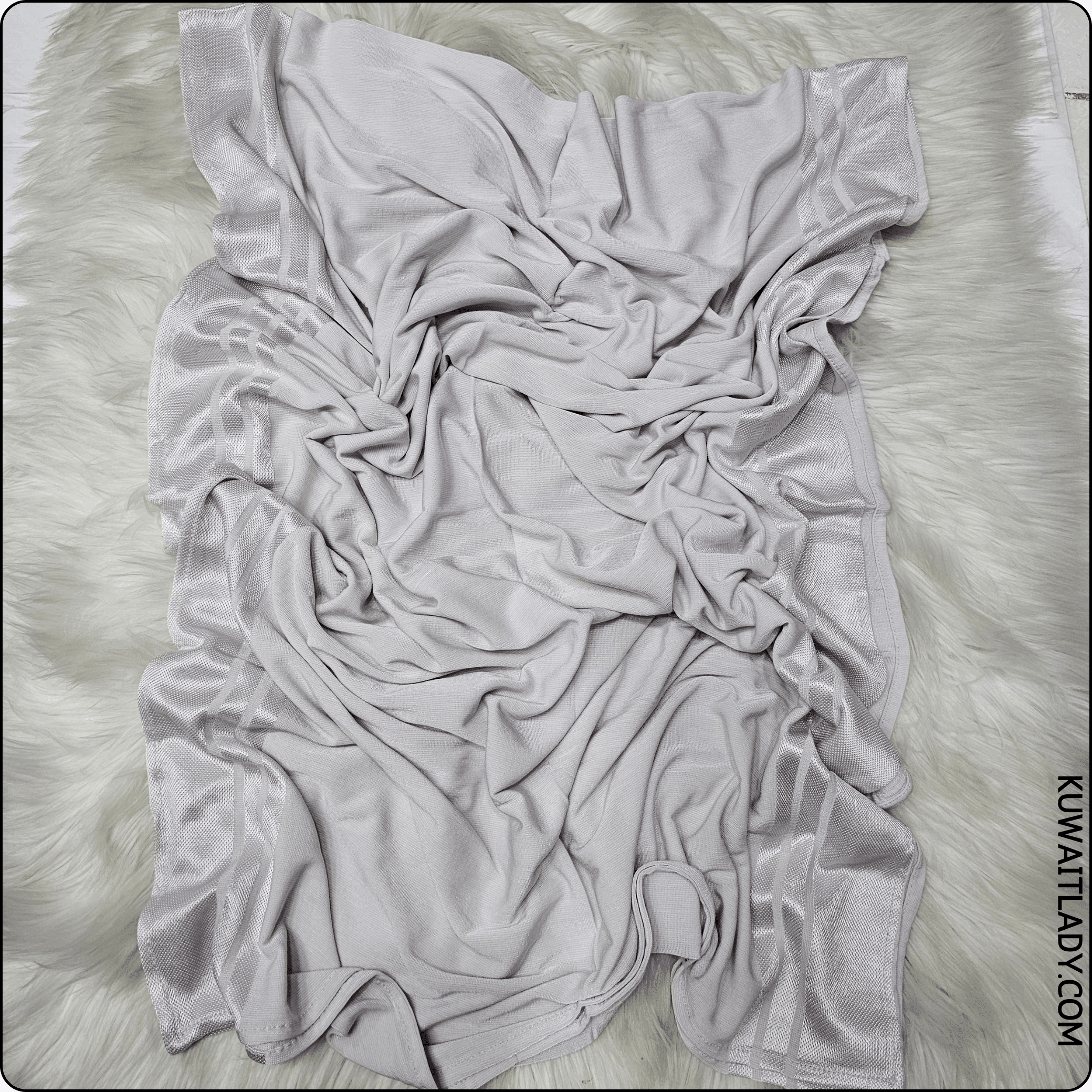 Satin Touch Cotton Scarf