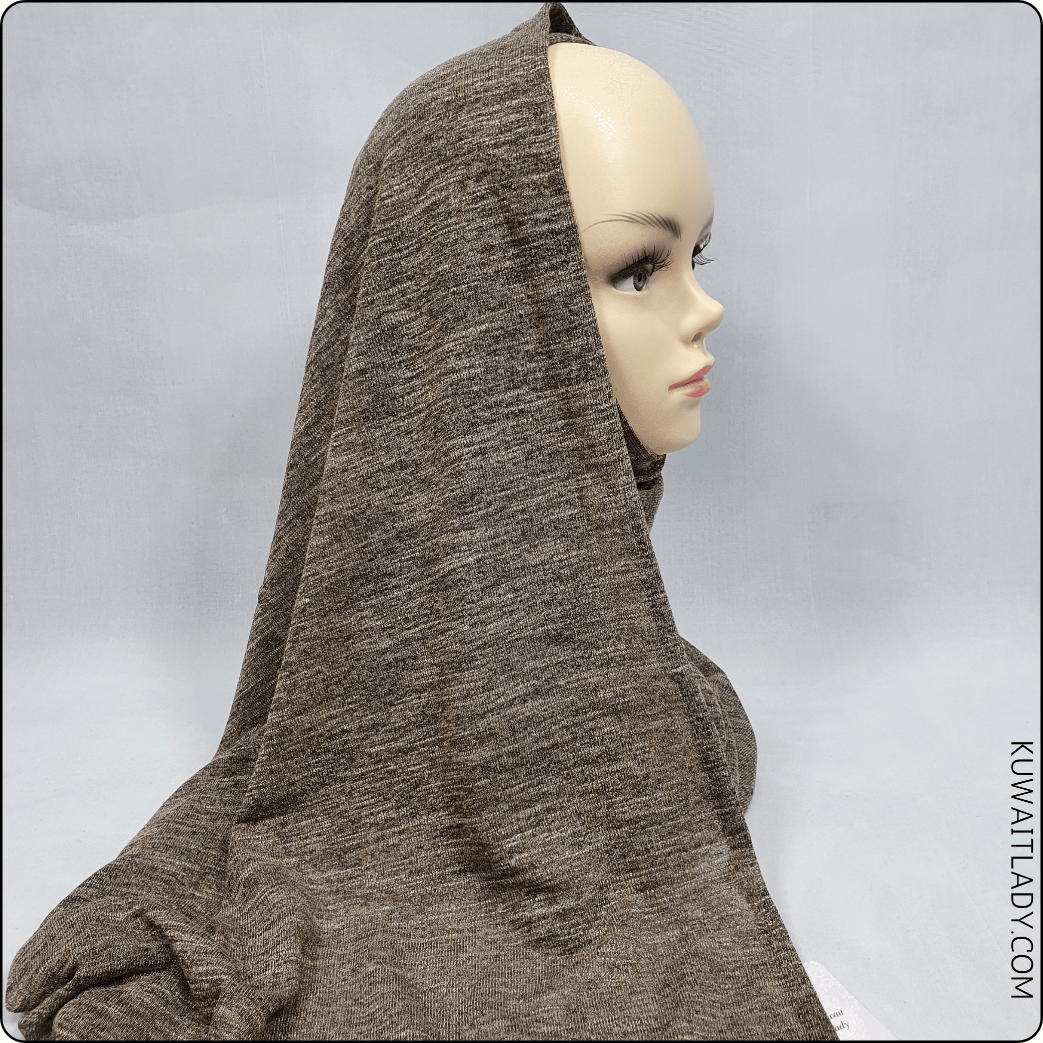 Self Textured Multi-Color Jersey Scarf