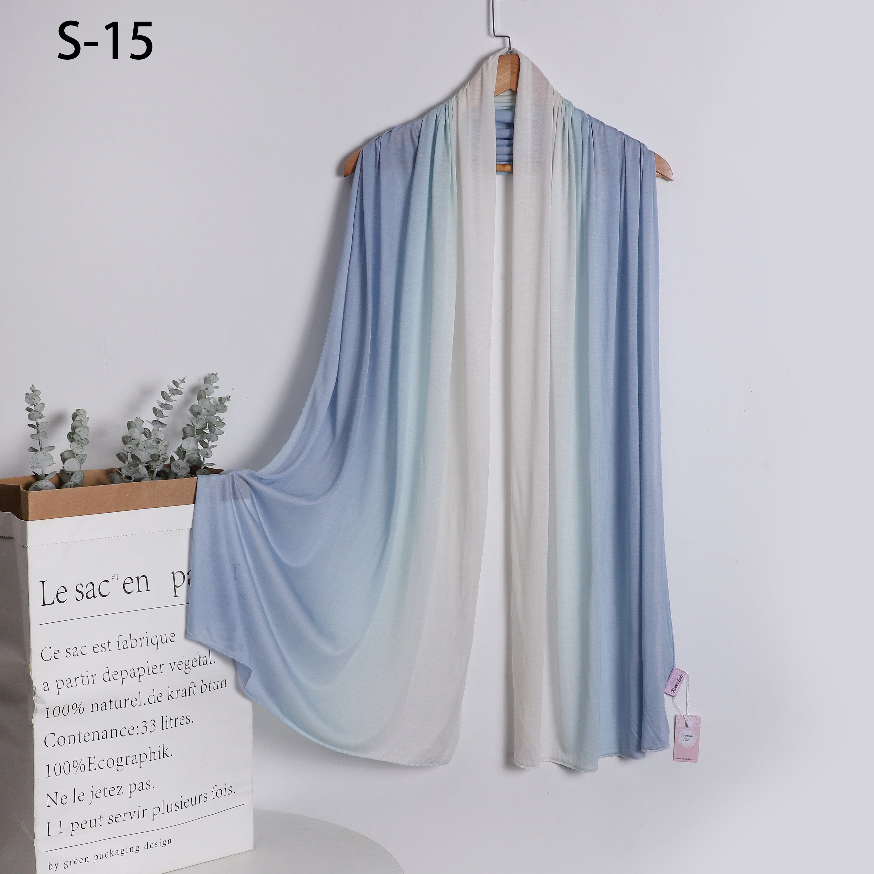 Shaded Kleenex Scarf